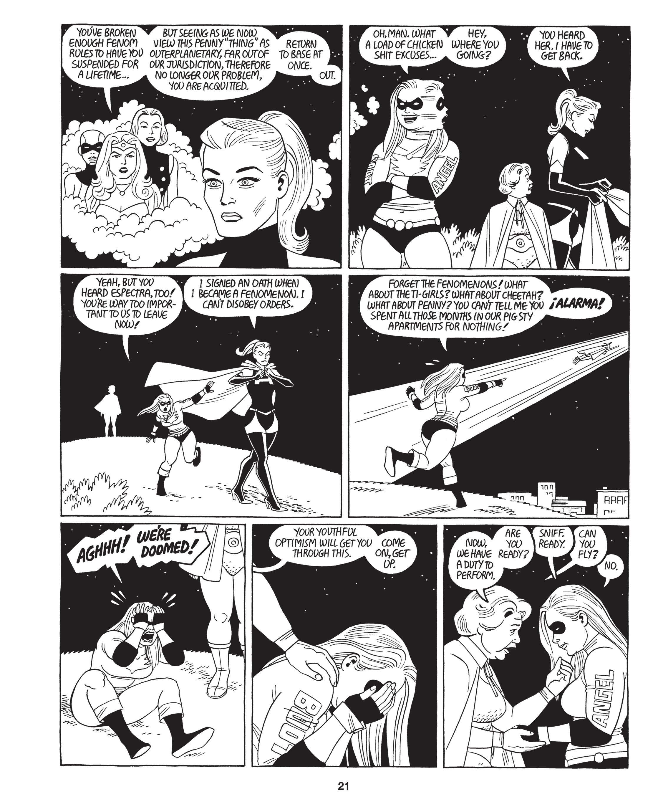 Read online Love and Rockets: New Stories comic -  Issue #1 - 23