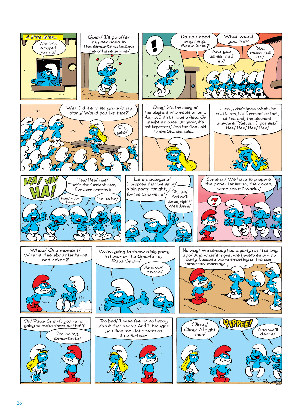 Read online The Smurfs comic -  Issue #4 - 26