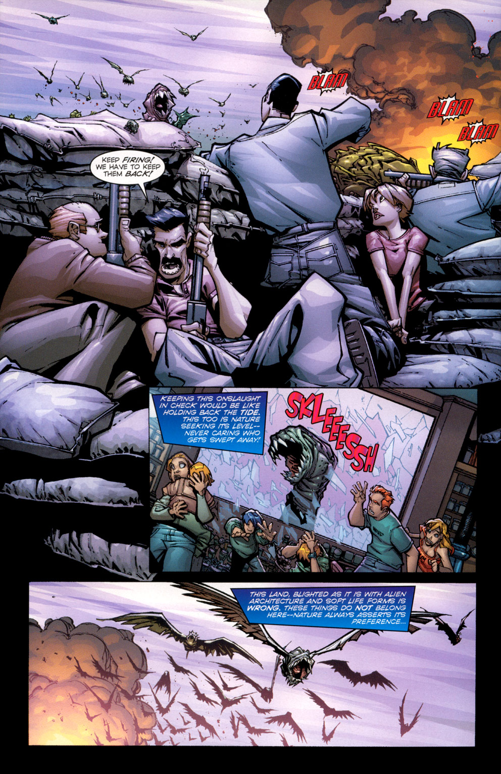 Read online Out There comic -  Issue #16 - 17