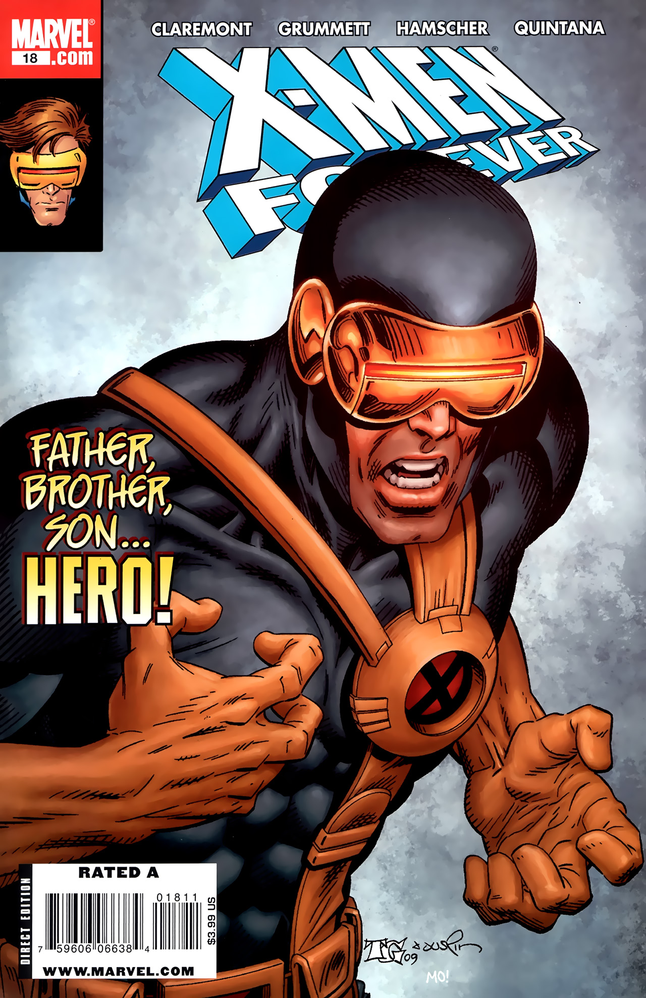 Read online X-Men Forever (2009) comic -  Issue #18 - 1
