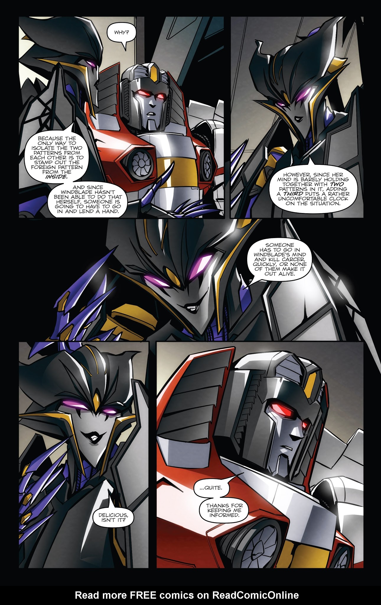 Read online Transformers: Till All Are One comic -  Issue #11 - 23