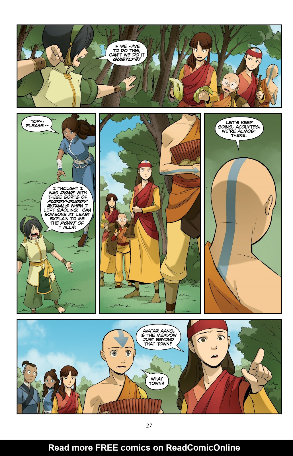 Nickelodeon Avatar: The Last Airbender - The Rift issue Omnibus (Part 1) - Page 28