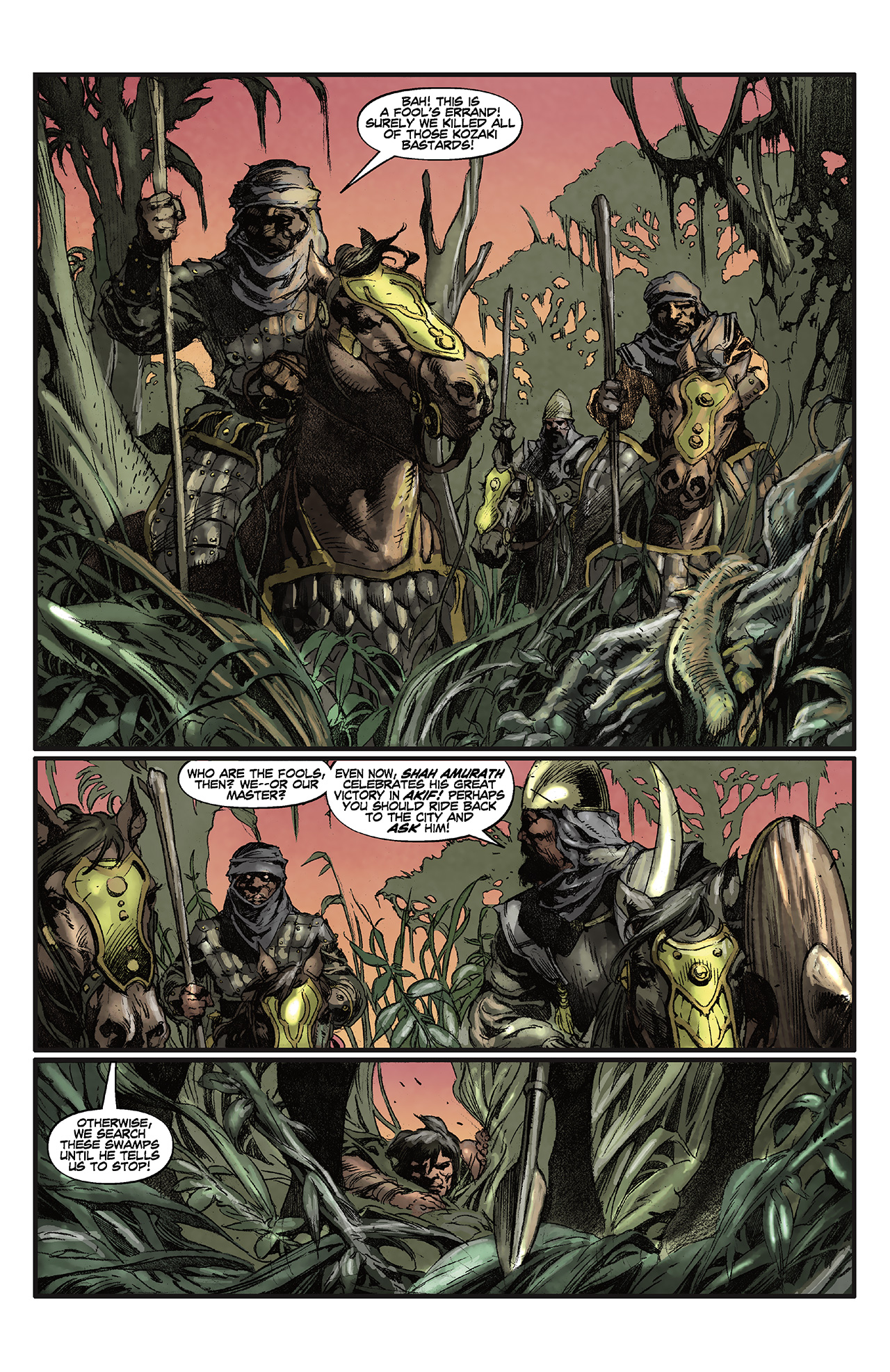 Read online Conan The Cimmerian comic -  Issue #19 - 5