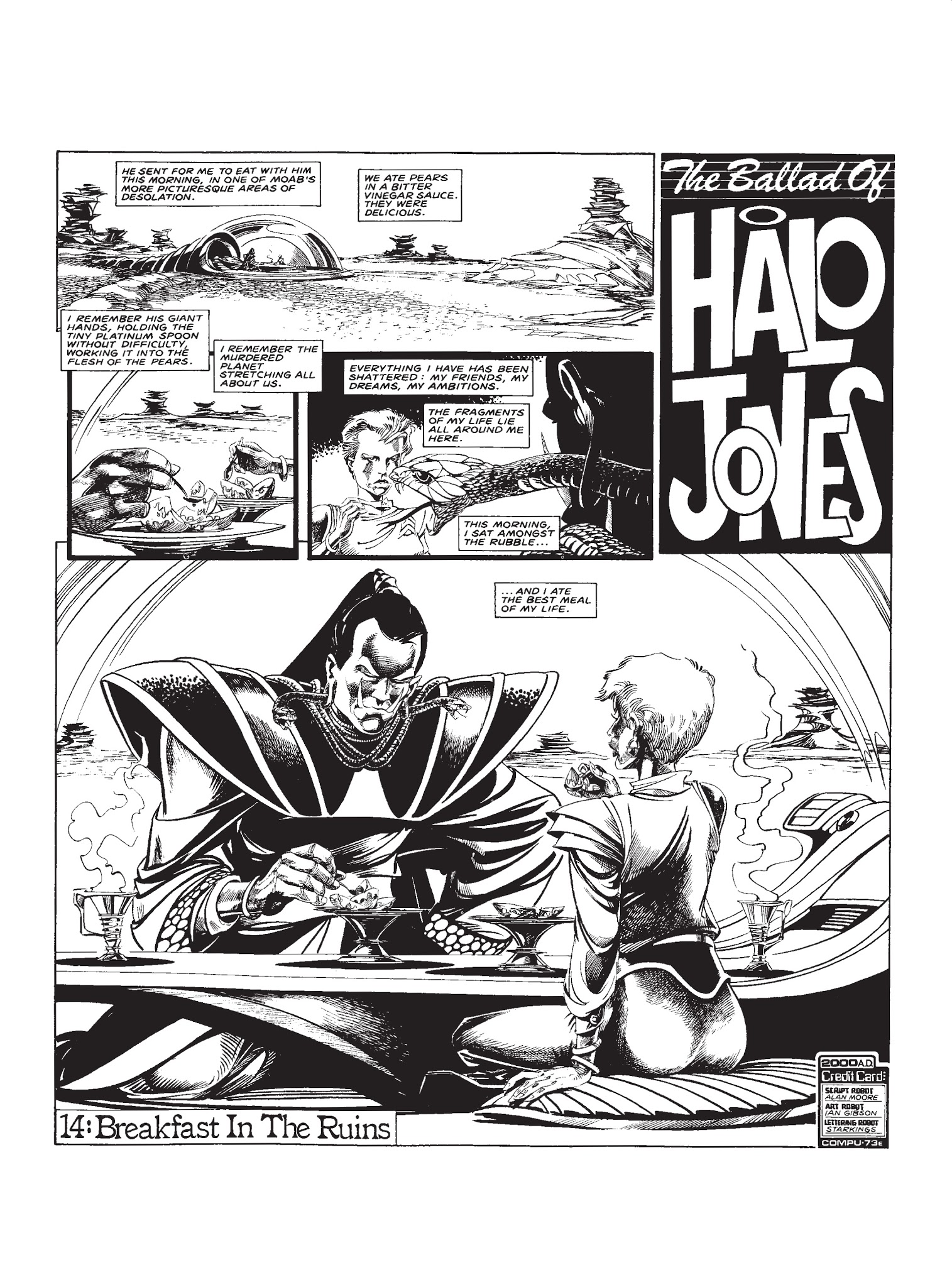 Read online The Ballad of Halo Jones comic -  Issue # TPB - 184