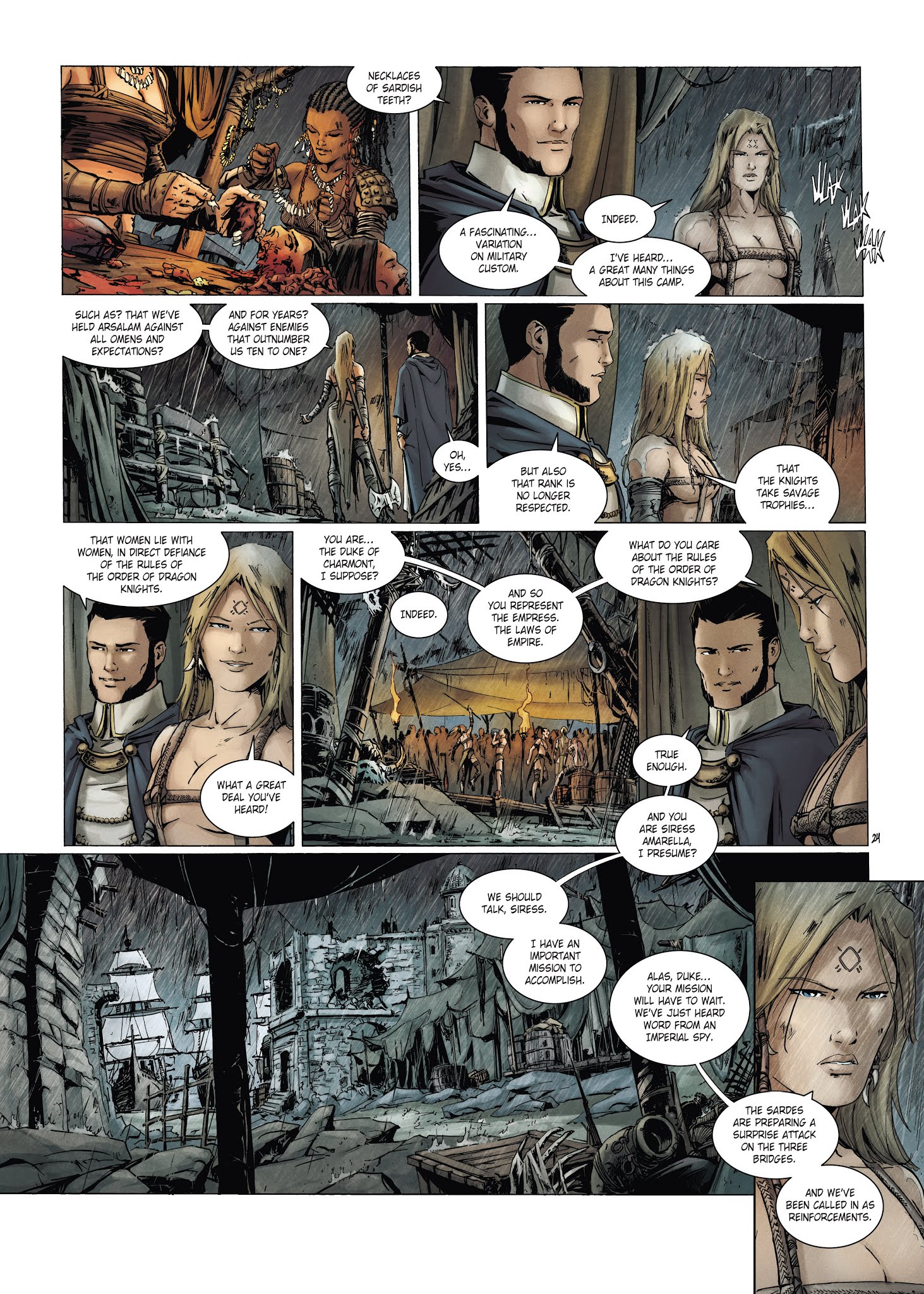 Read online Chronicles of the Dragon Knights comic -  Issue #17 - 26