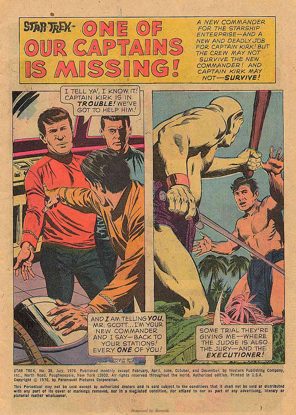 Read online Star Trek (1967) comic -  Issue #38 - 2