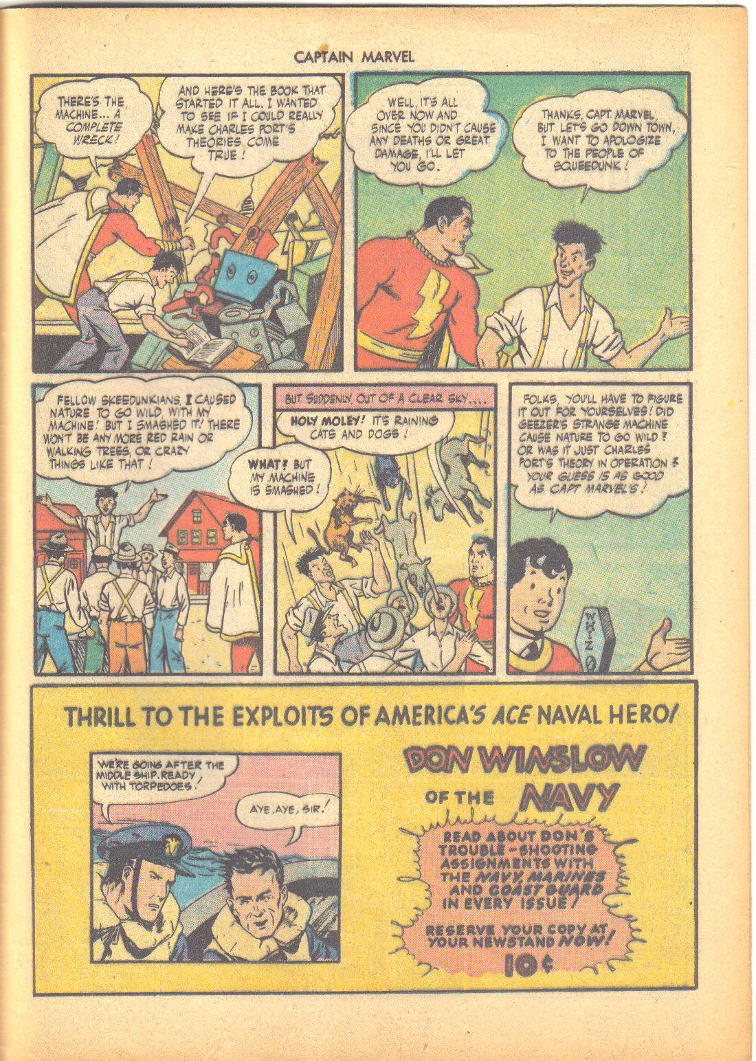 Read online Captain Marvel Adventures comic -  Issue #58 - 41