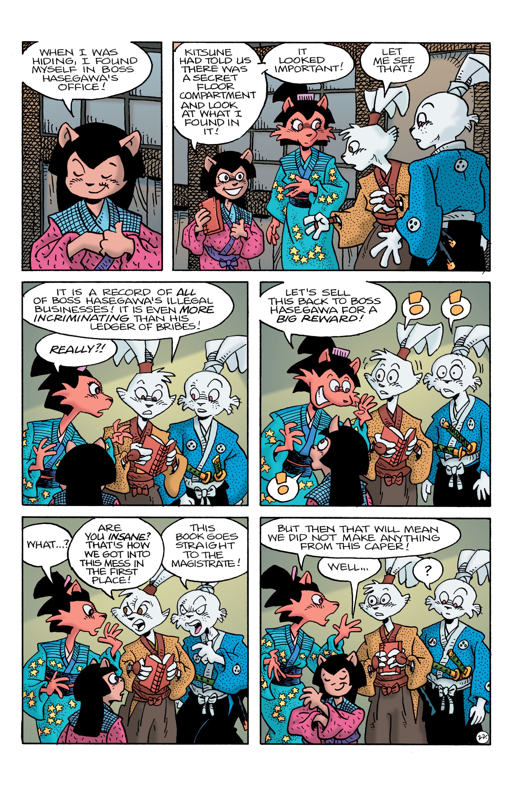 Read online Usagi Yojimbo (2019) comic -  Issue #24 - 24