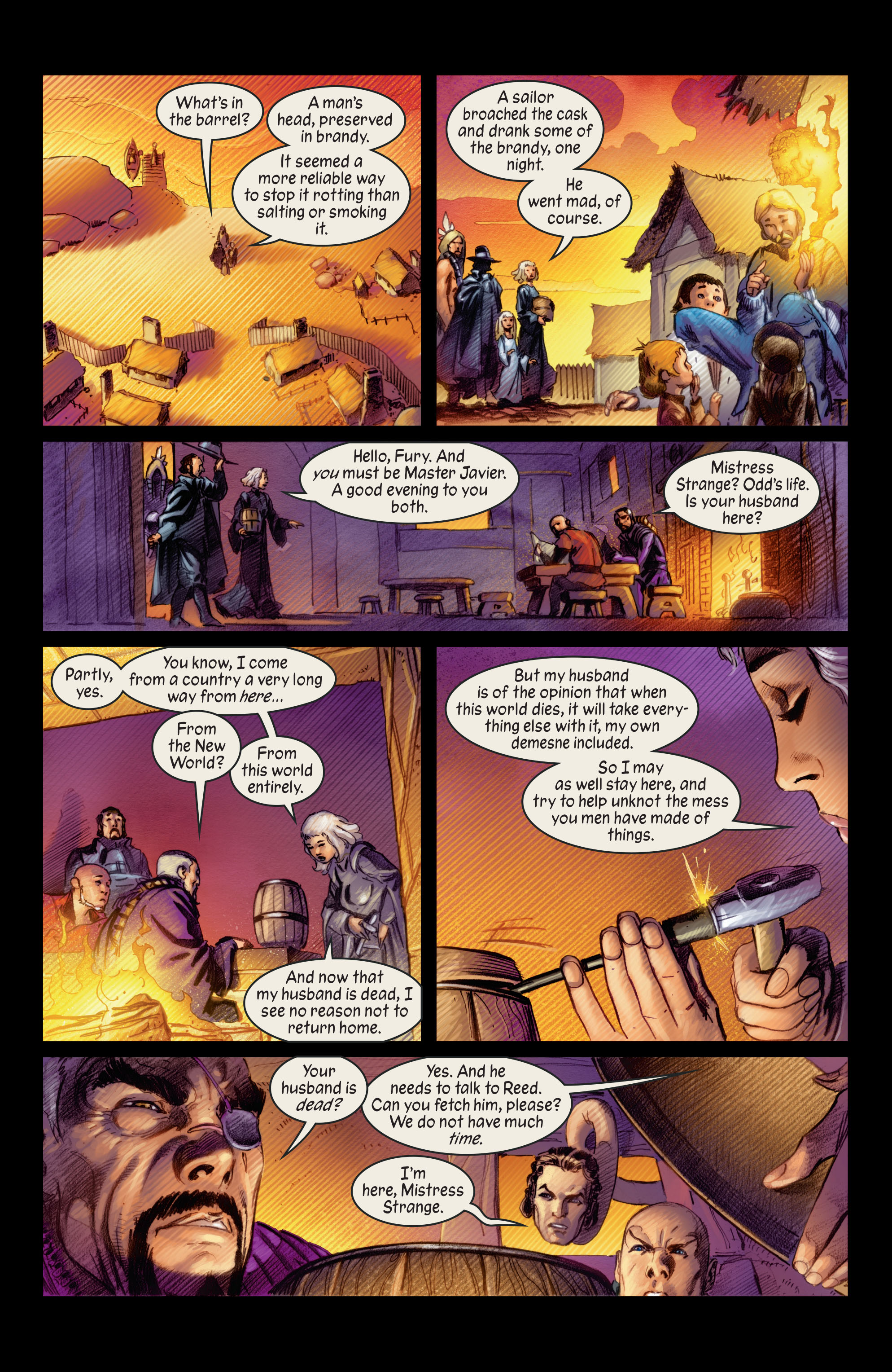 Read online Marvel 1602 comic -  Issue #8 - 13