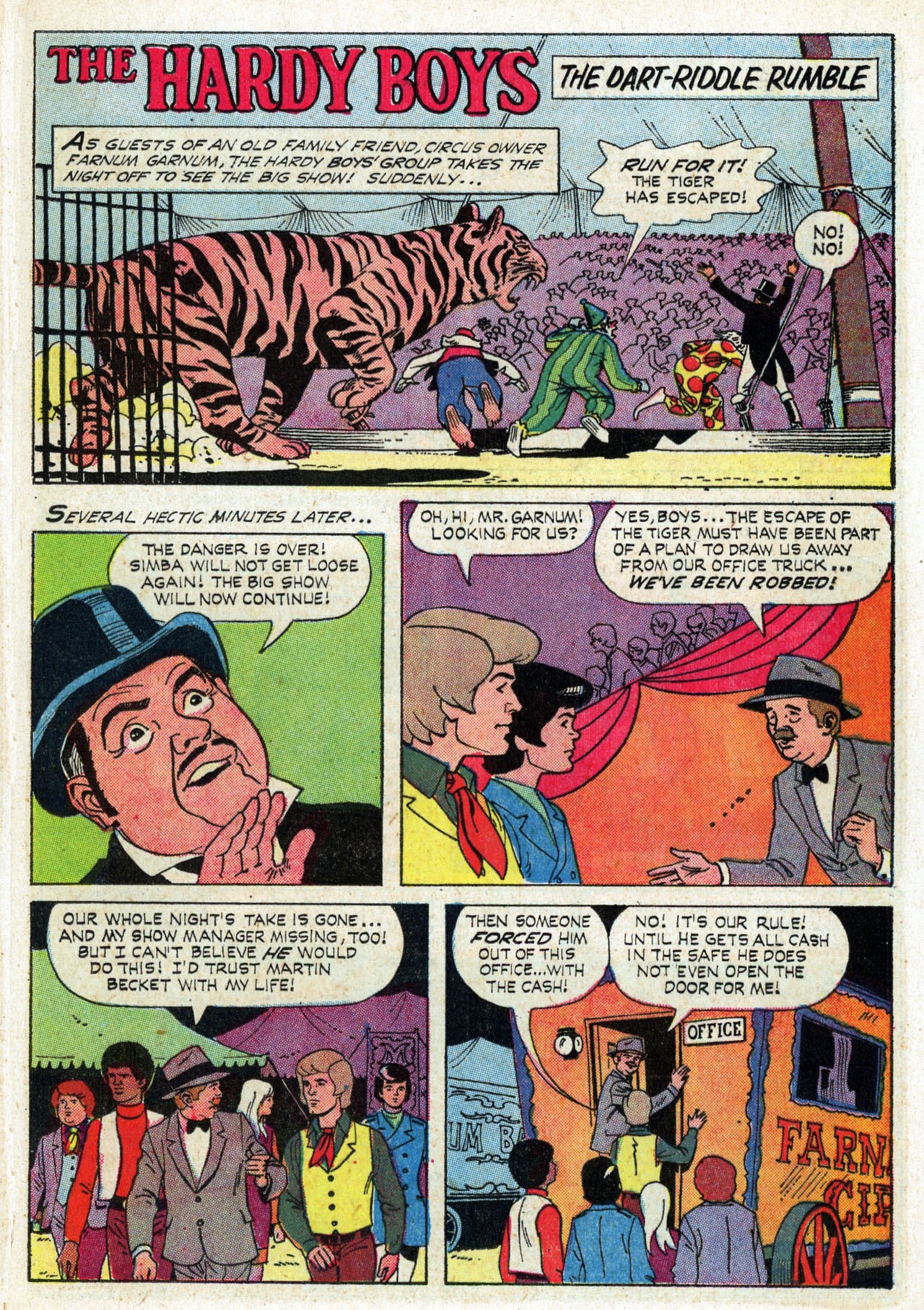 Read online The Hardy Boys (1970) comic -  Issue #1 - 21