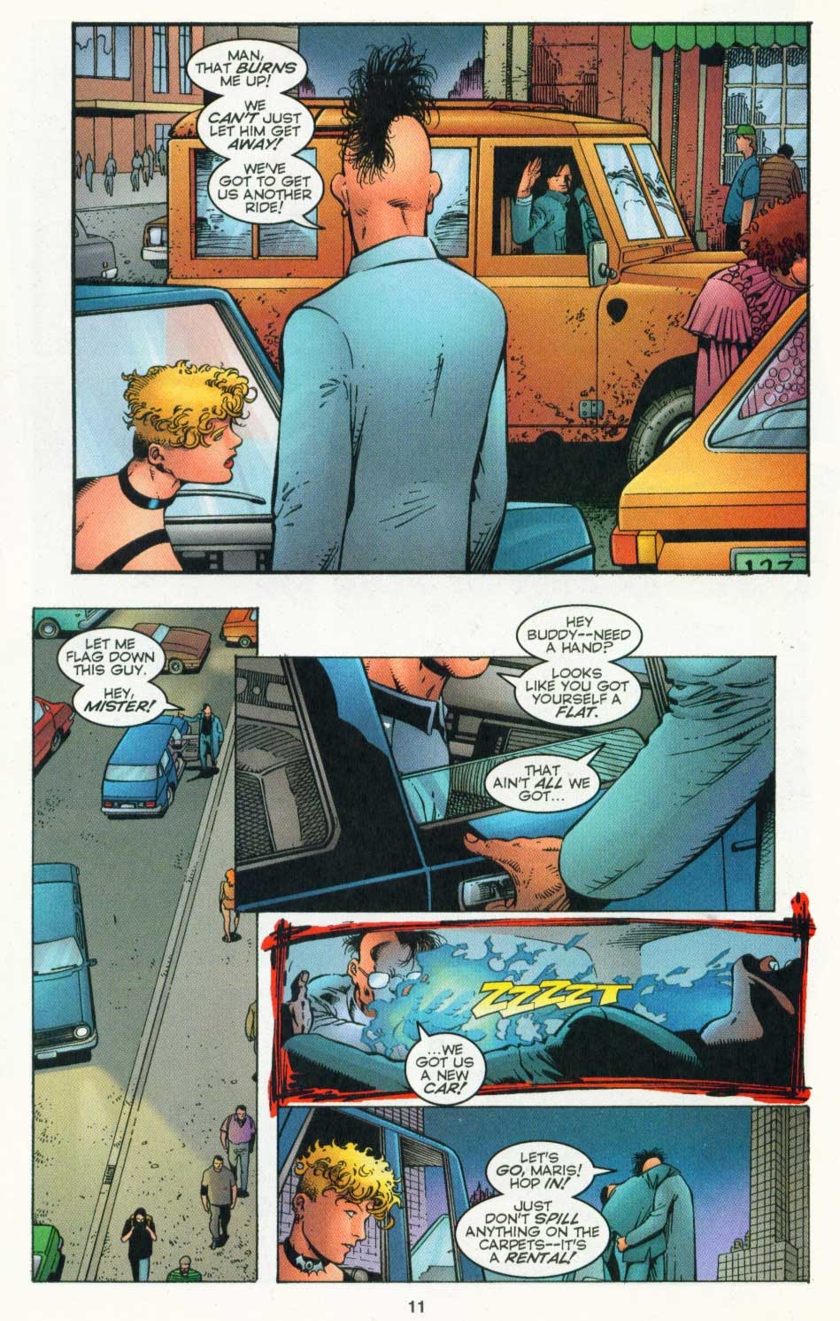 Read online Hazard comic -  Issue #4 - 12