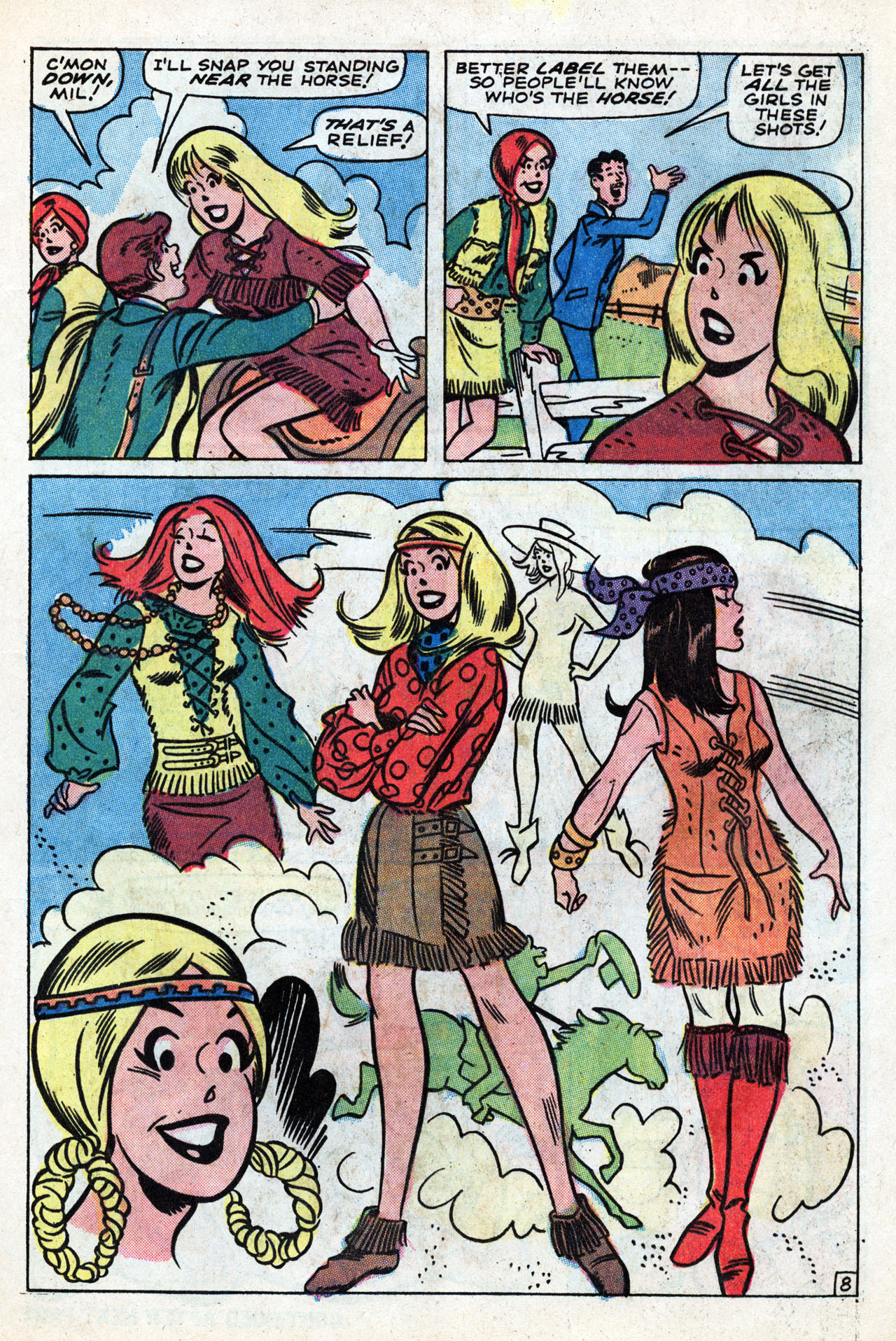 Read online Millie the Model comic -  Issue #195 - 12
