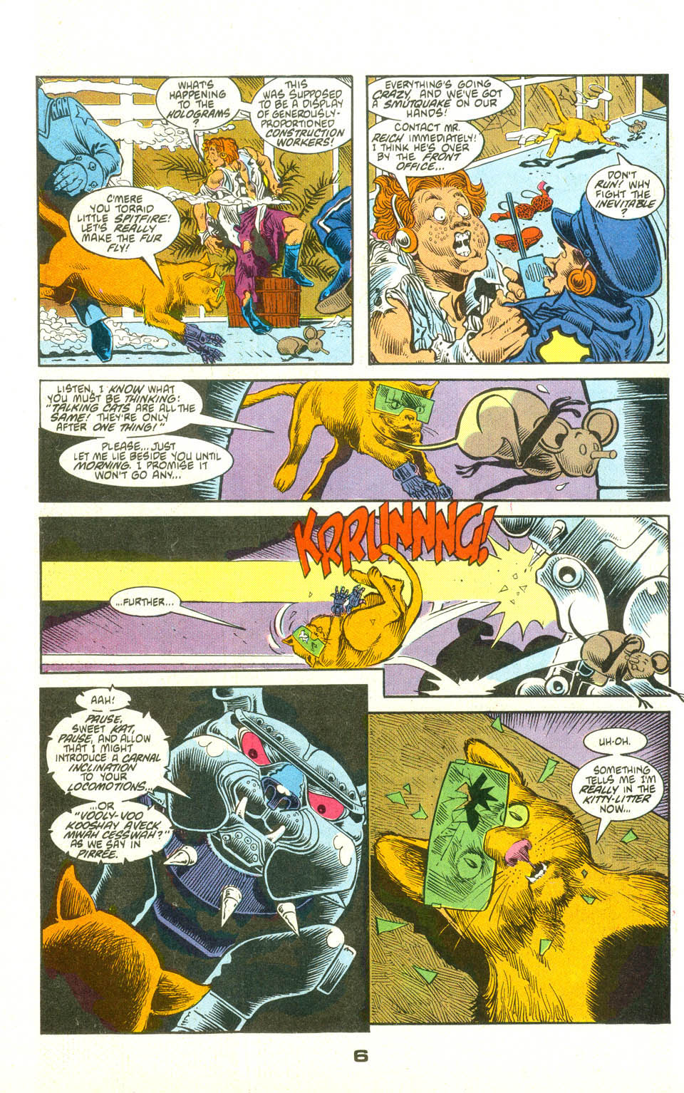 Read online American Flagg! comic -  Issue #23 - 28