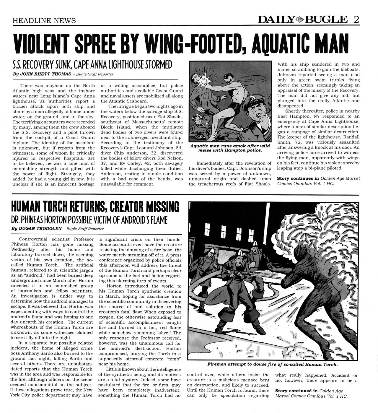 Read online 1939 Daily Bugle comic -  Issue # Full - 2
