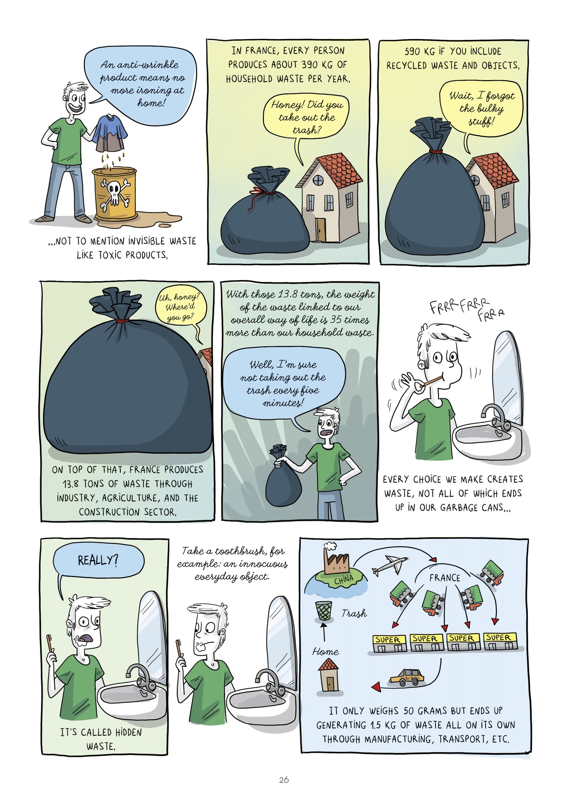 Read online The Diary of the (Nearly) Zero-Waste Family comic -  Issue # TPB - 26