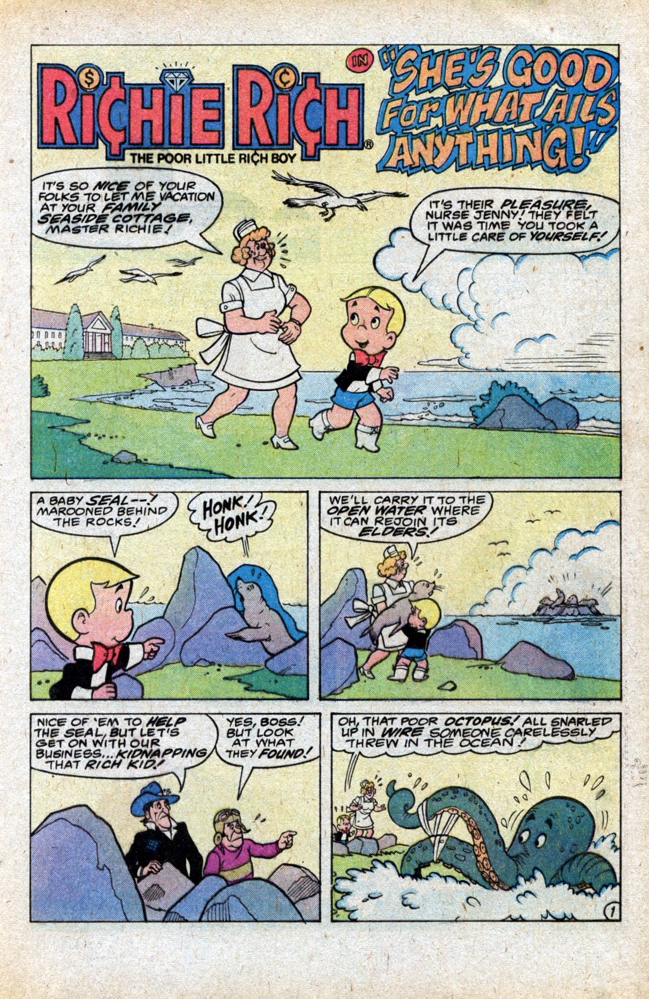 Read online Richie Rich Zillionz comic -  Issue #20 - 21