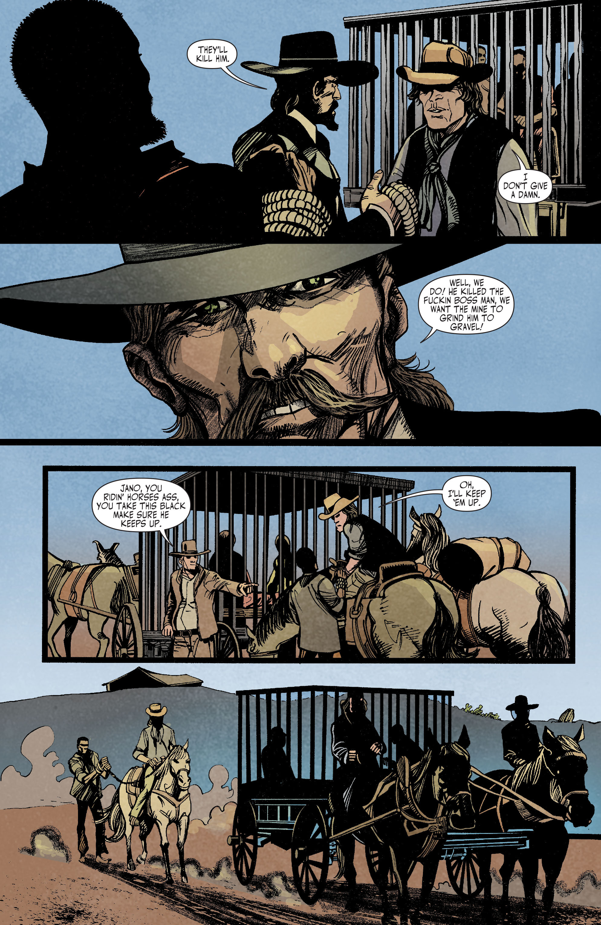 Read online Django Unchained comic -  Issue #6 - 31