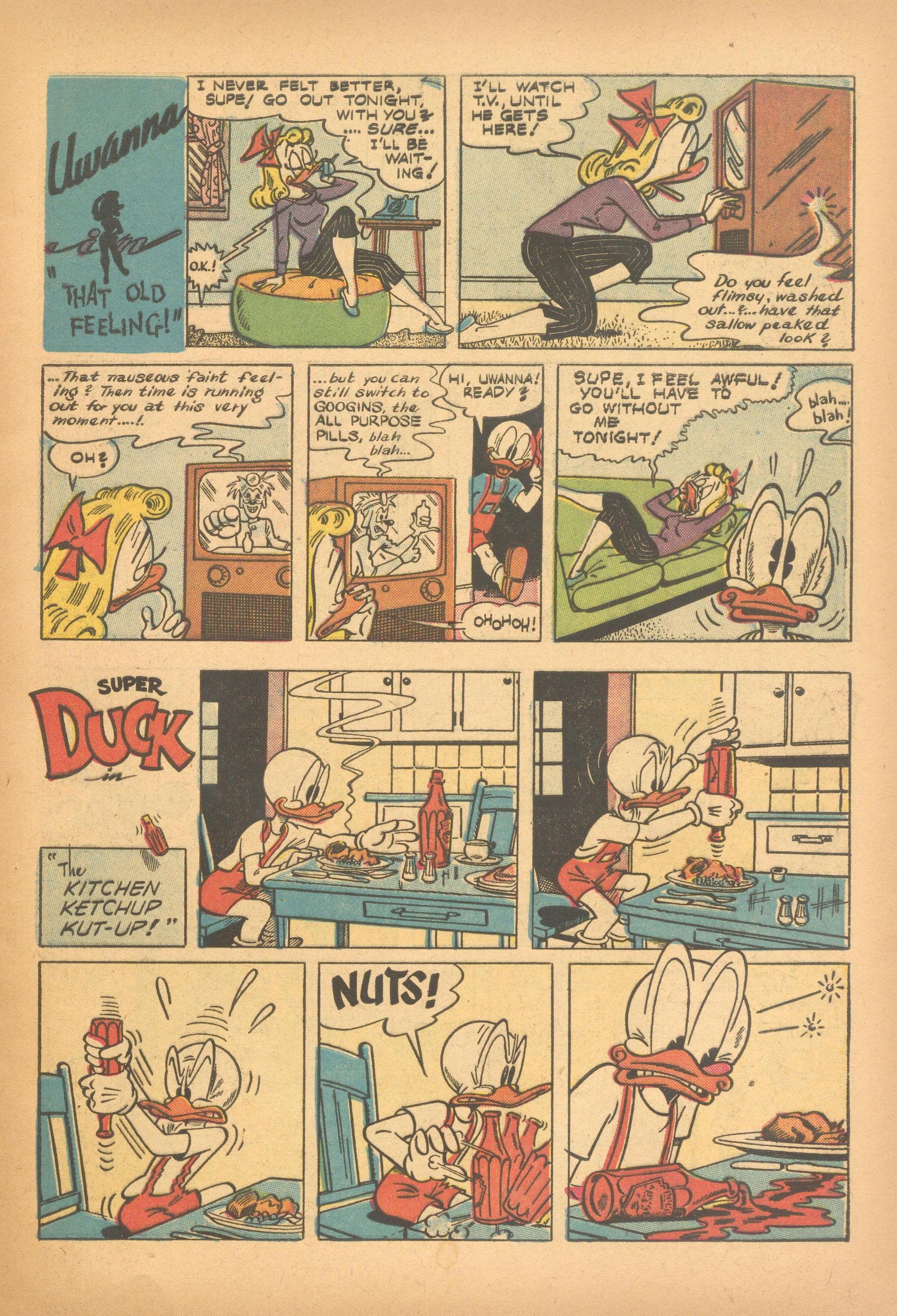 Read online Super Duck Comics comic -  Issue #61 - 5