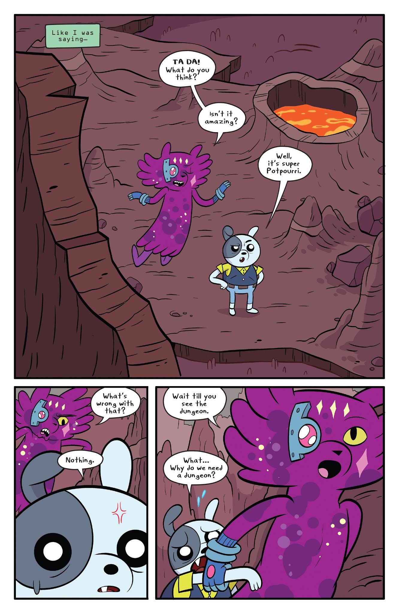 Read online Adventure Time comic -  Issue #75 - 16