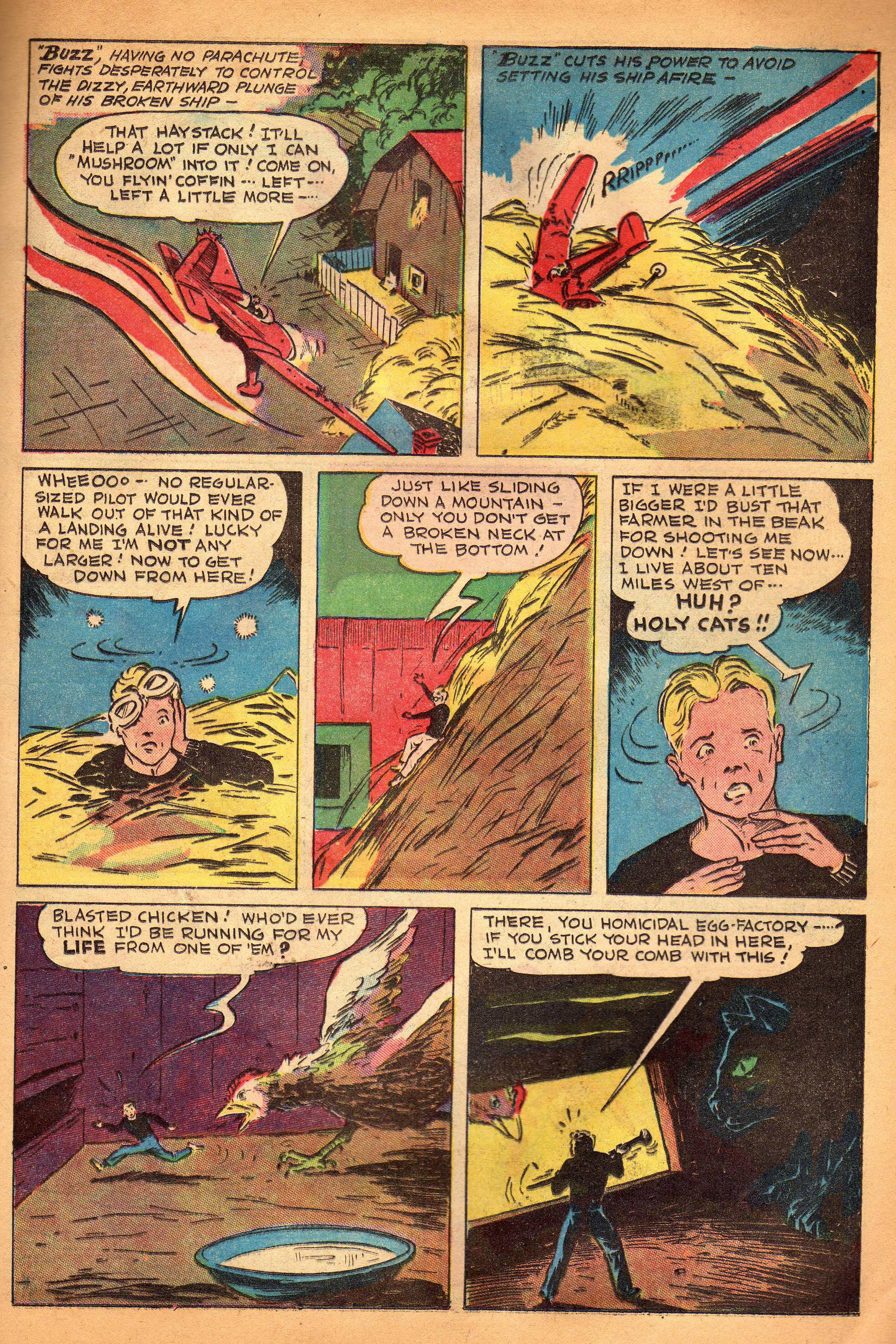 Read online Bang-Up Comics comic -  Issue #1 - 32