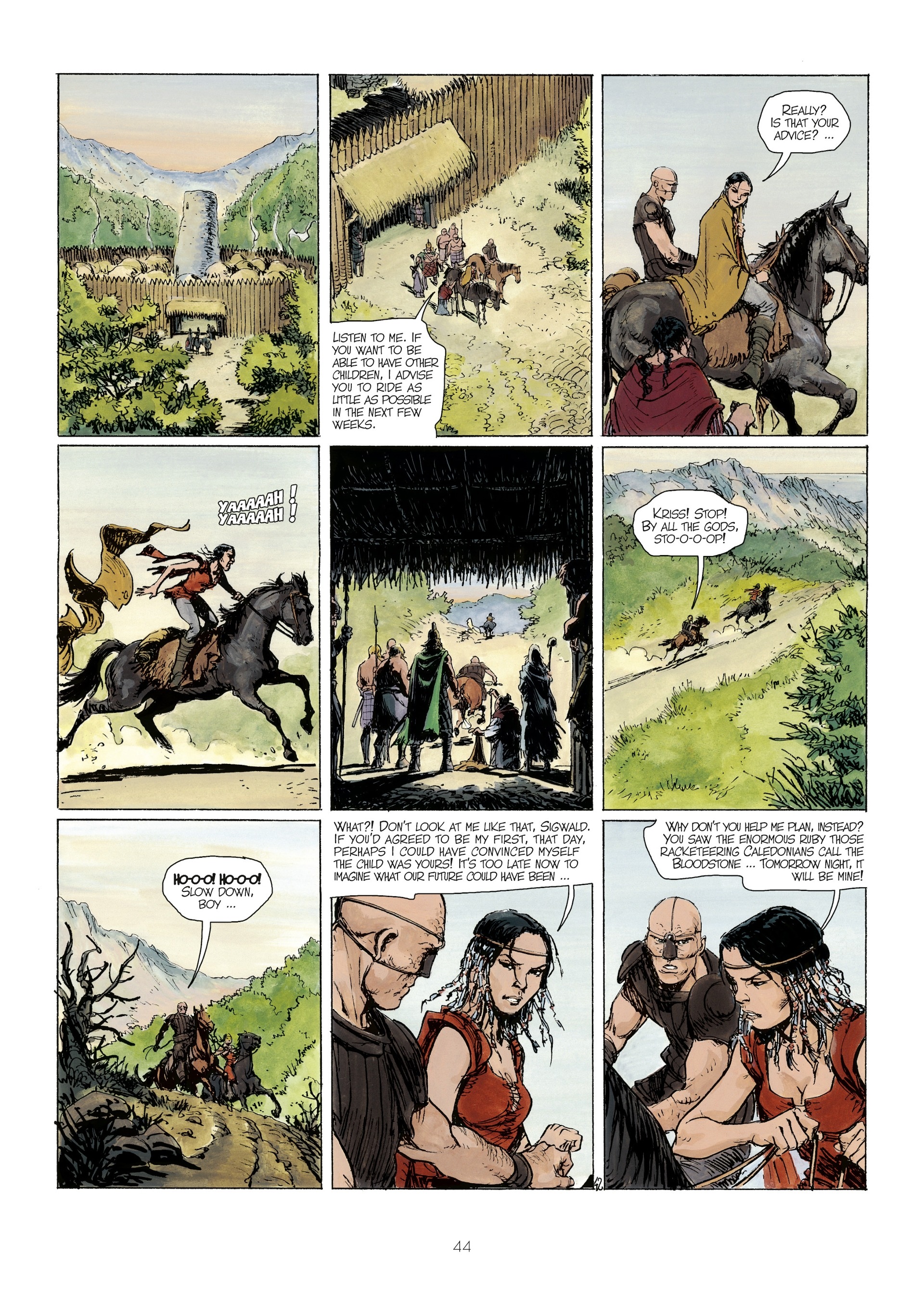 Read online Kriss of Valnor: The Valkyries' Judgement comic -  Issue # Full - 45