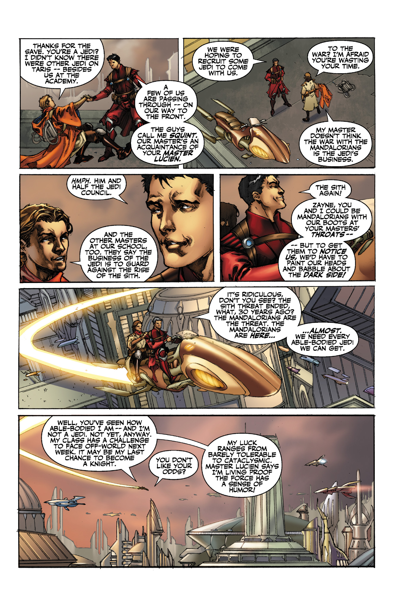 Read online Star Wars: Knights Of The Old Republic comic -  Issue #0 - 8
