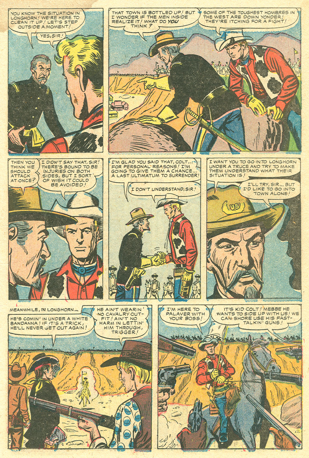 Read online Kid Colt Outlaw comic -  Issue #61 - 11