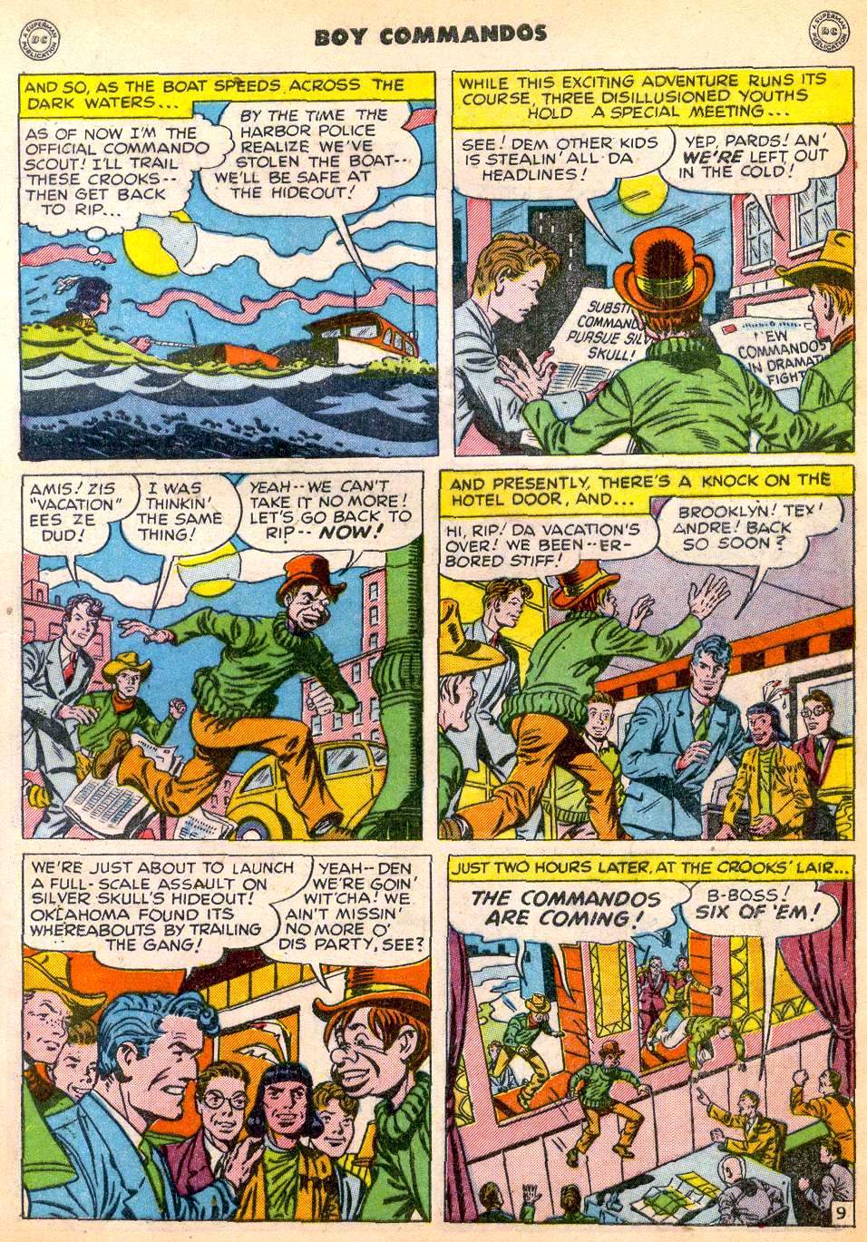 Read online Boy Commandos comic -  Issue #30 - 47
