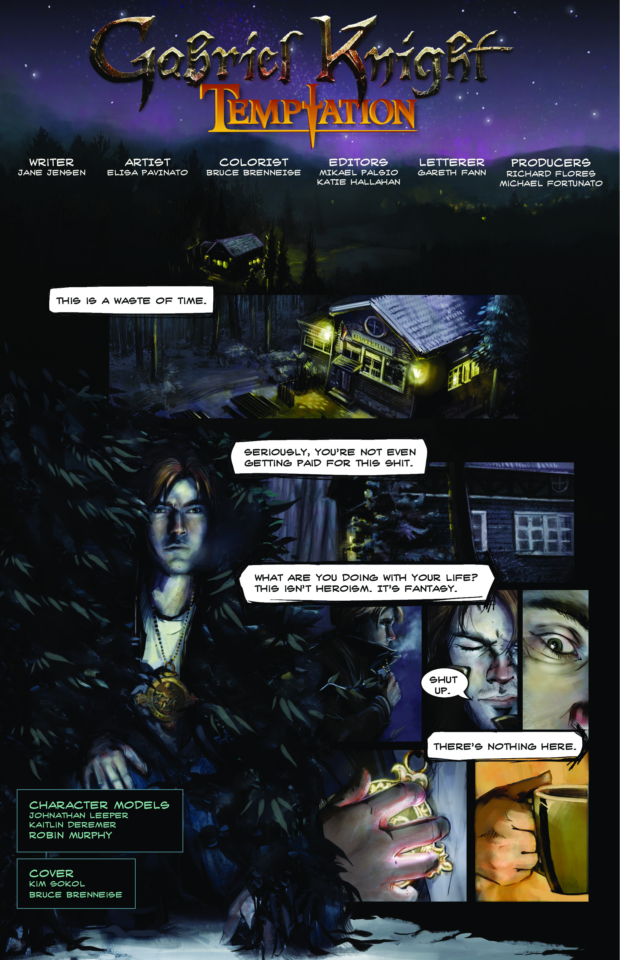 Read online Gabriel Knight: Temptation comic -  Issue # TPB - 4