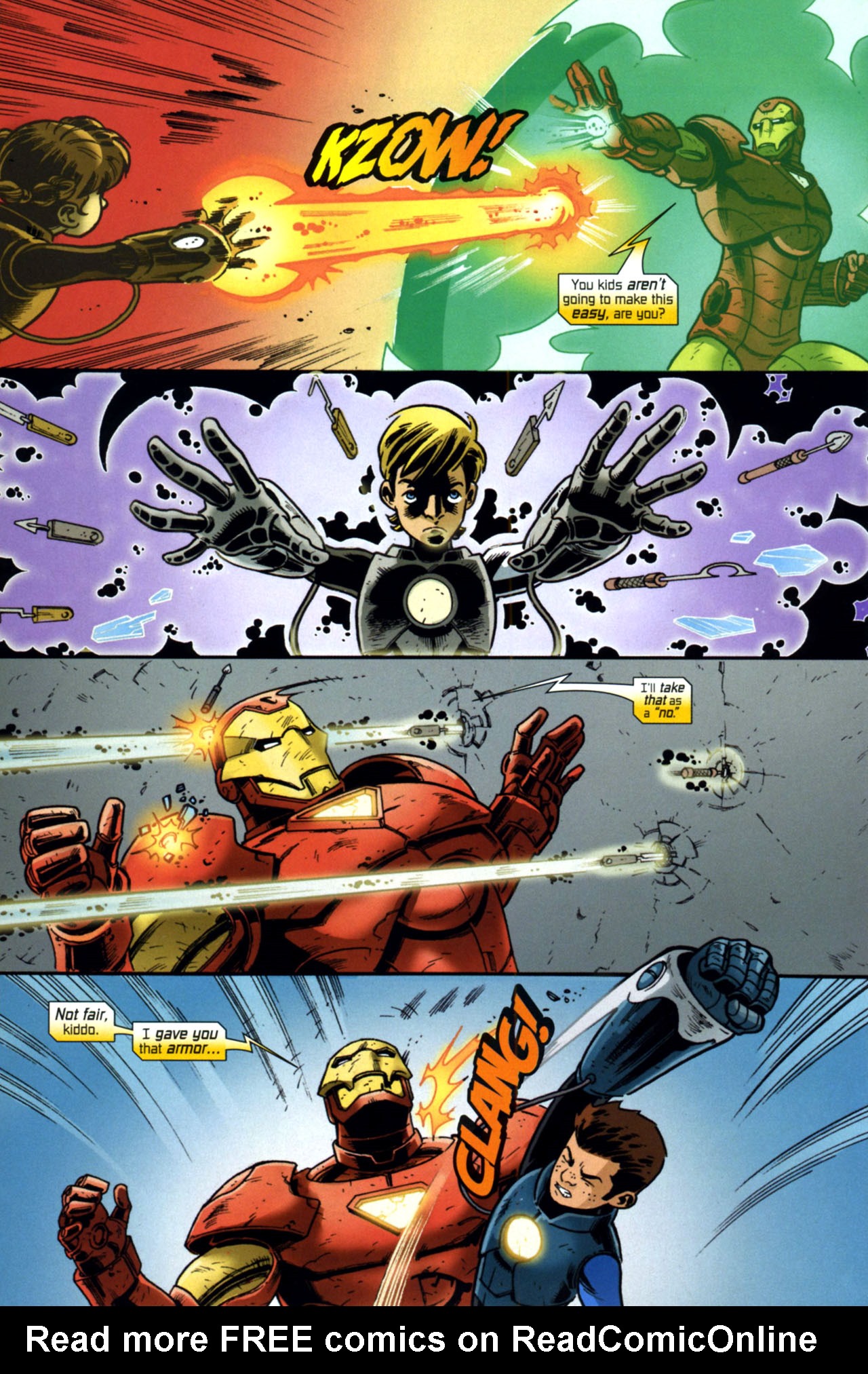 Read online Iron Man and Power Pack comic -  Issue #4 - 18