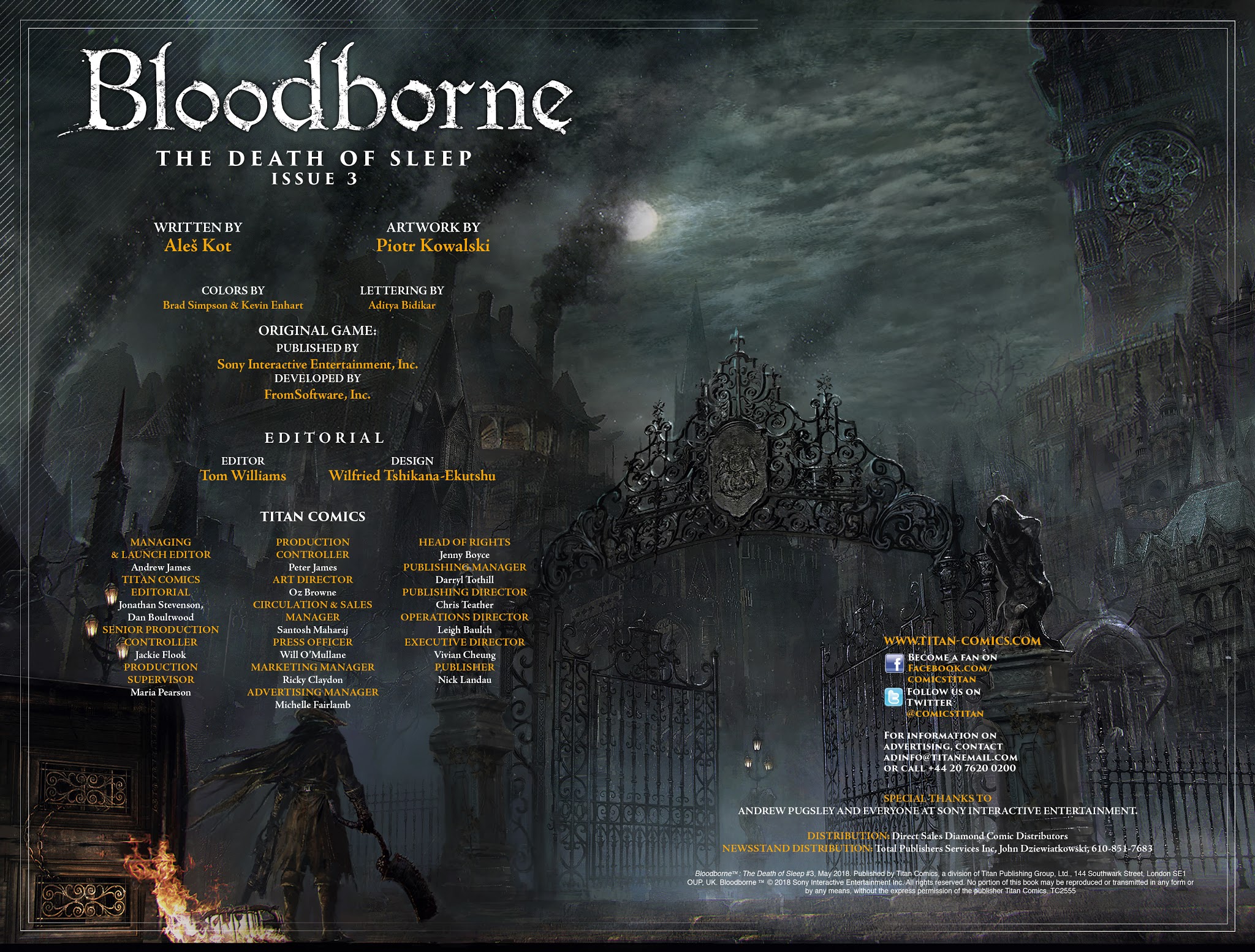 Read online Bloodborne comic -  Issue #3 - 2