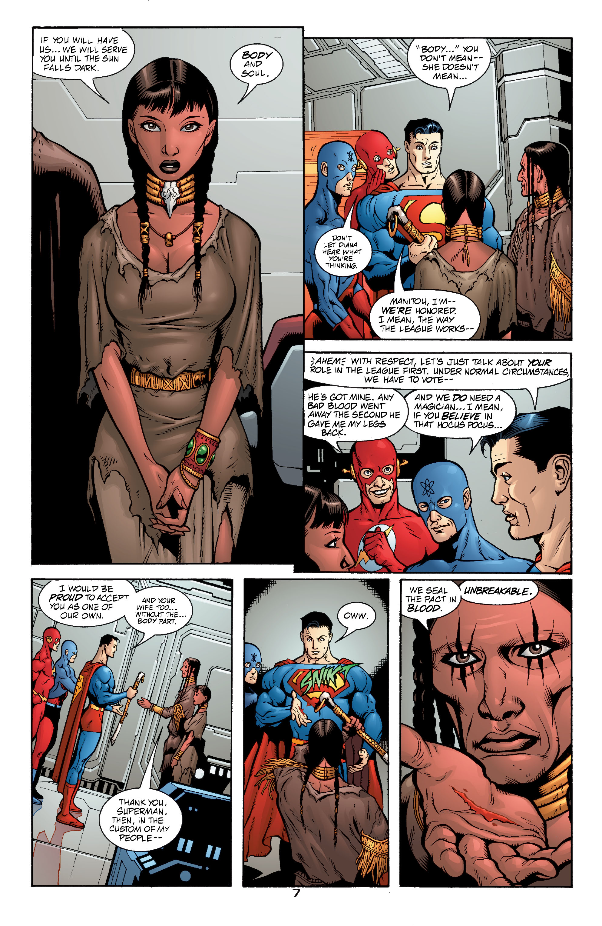 Read online JLA (1997) comic -  Issue #78 - 8