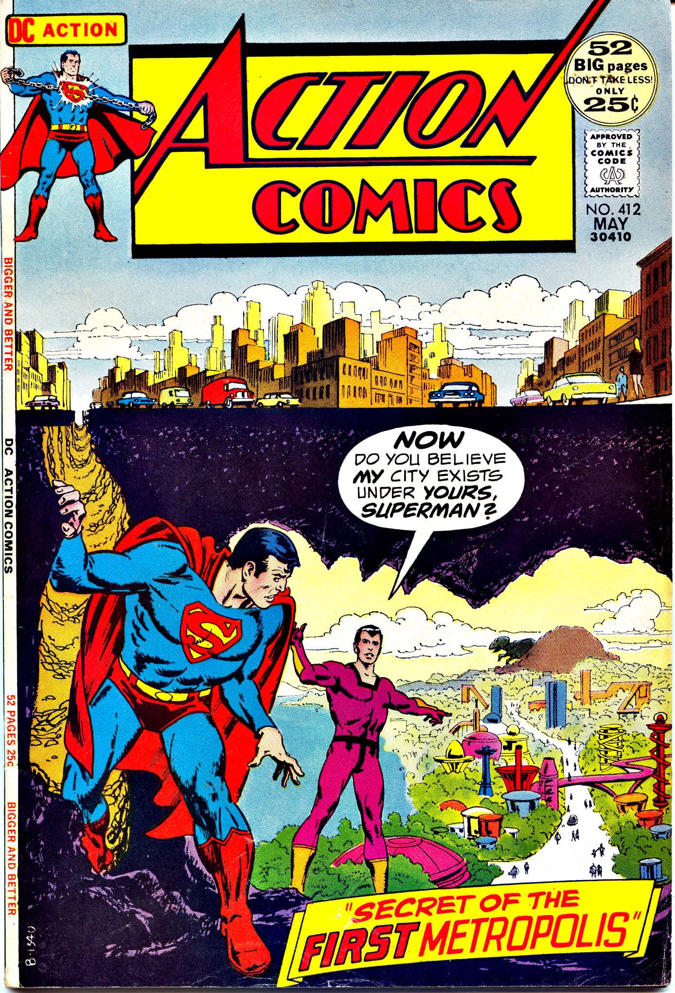 Read online Action Comics (1938) comic -  Issue #412 - 1