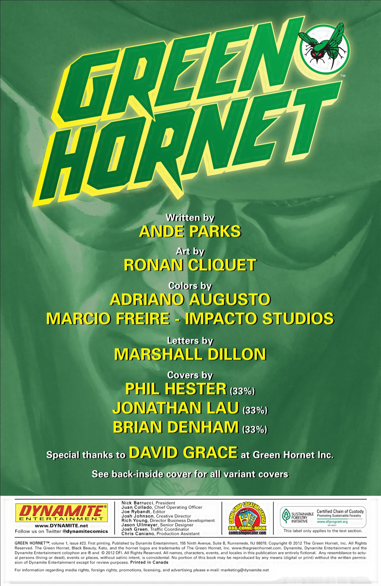 Read online Green Hornet comic -  Issue #23 - 4