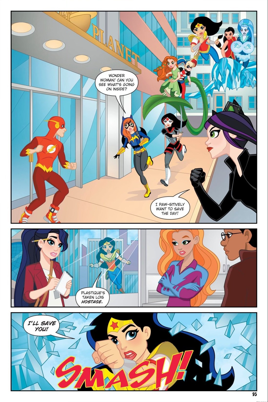 Read online DC Super Hero Girls: Date With Disaster comic -  Issue # TPB - 92