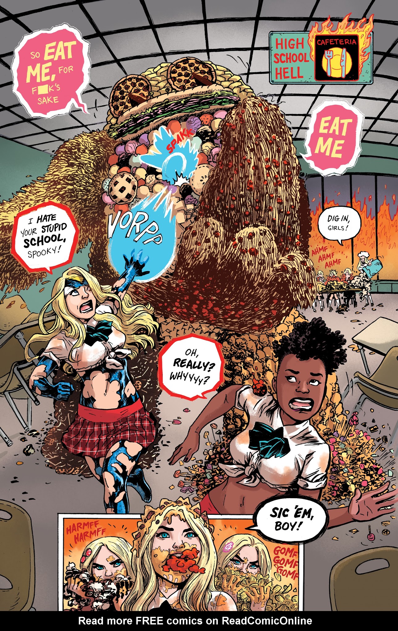 Read online Empowered And Sistah Spooky's High School Hell comic -  Issue #4 - 4