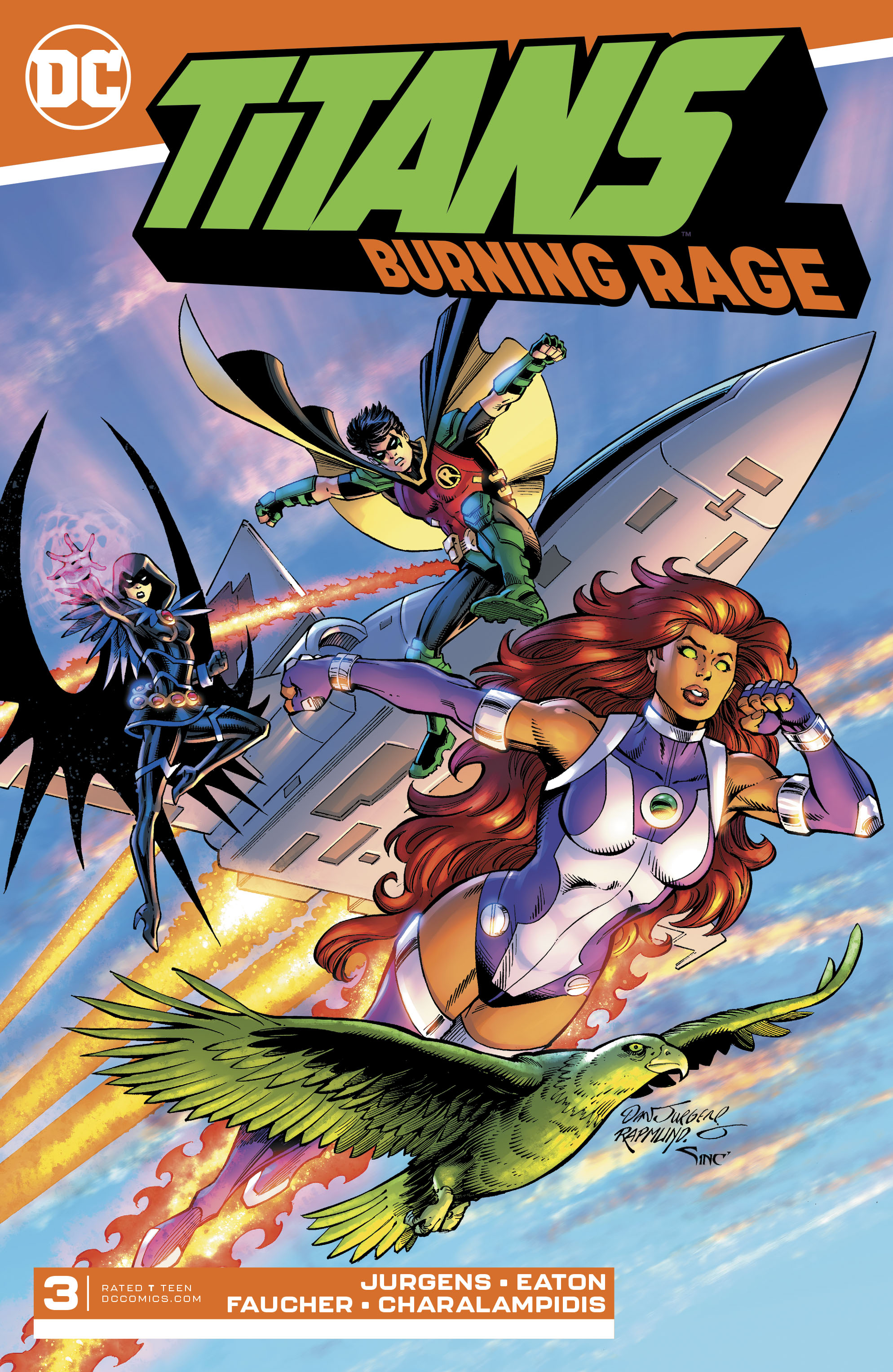 Read online Titans: Burning Rage comic -  Issue #3 - 1