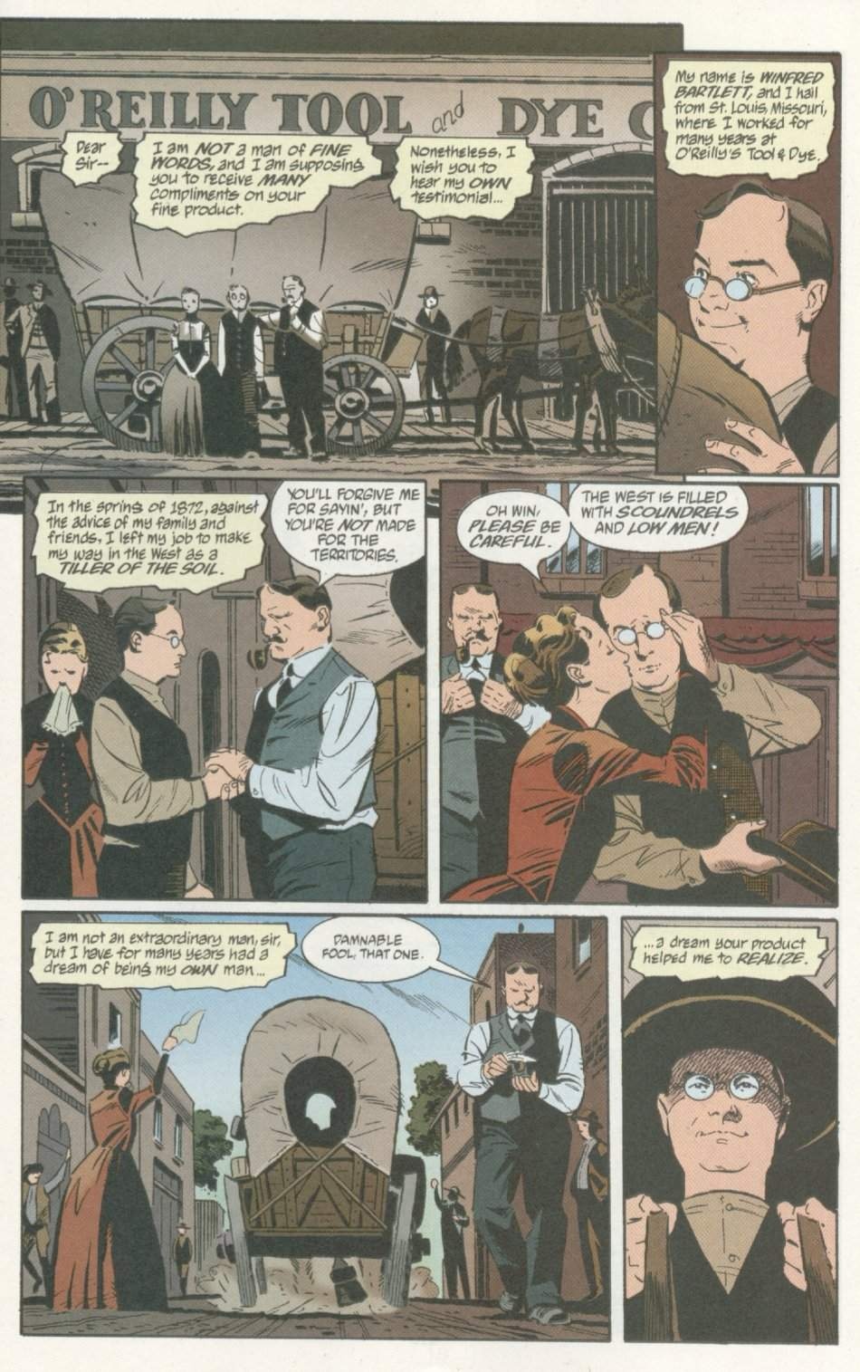Read online Weird Western Tales (2001) comic -  Issue #1 - 18