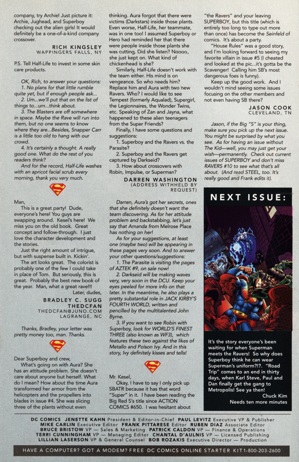 Read online Superboy & The Ravers comic -  Issue #8 - 25