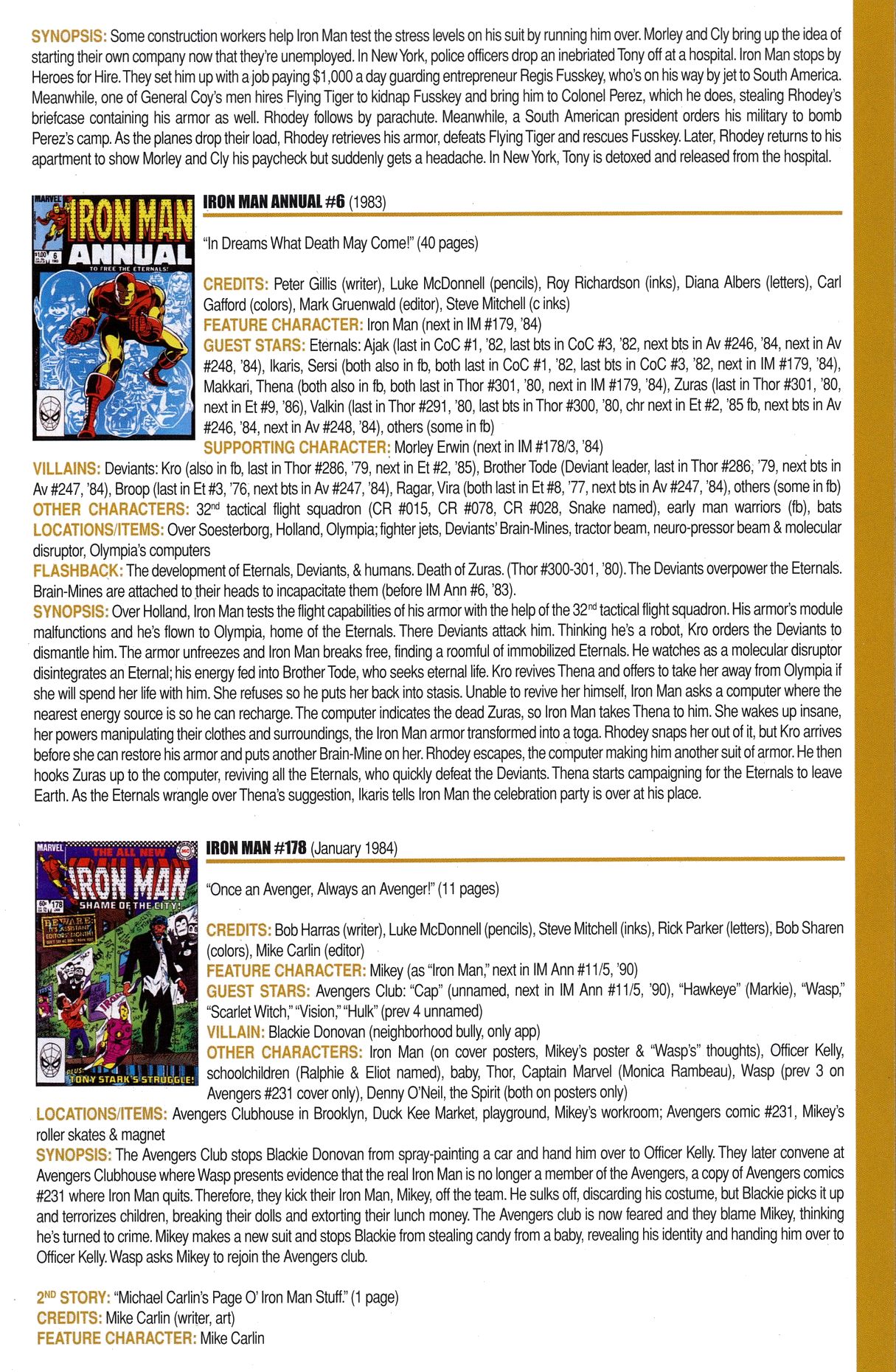 Read online Official Index to the Marvel Universe comic -  Issue #6 - 27