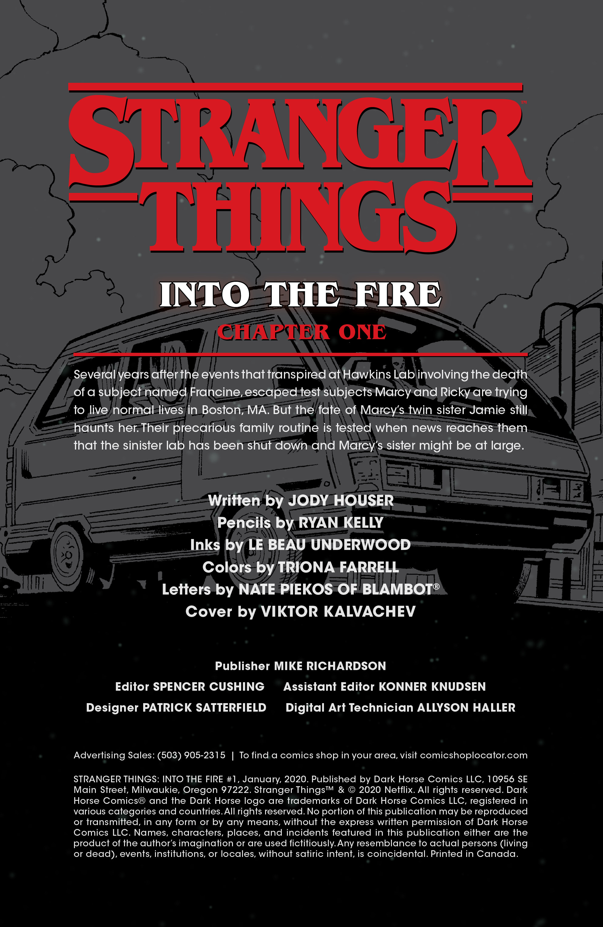 Read online Stranger Things: Into the Fire comic -  Issue #1 - 2