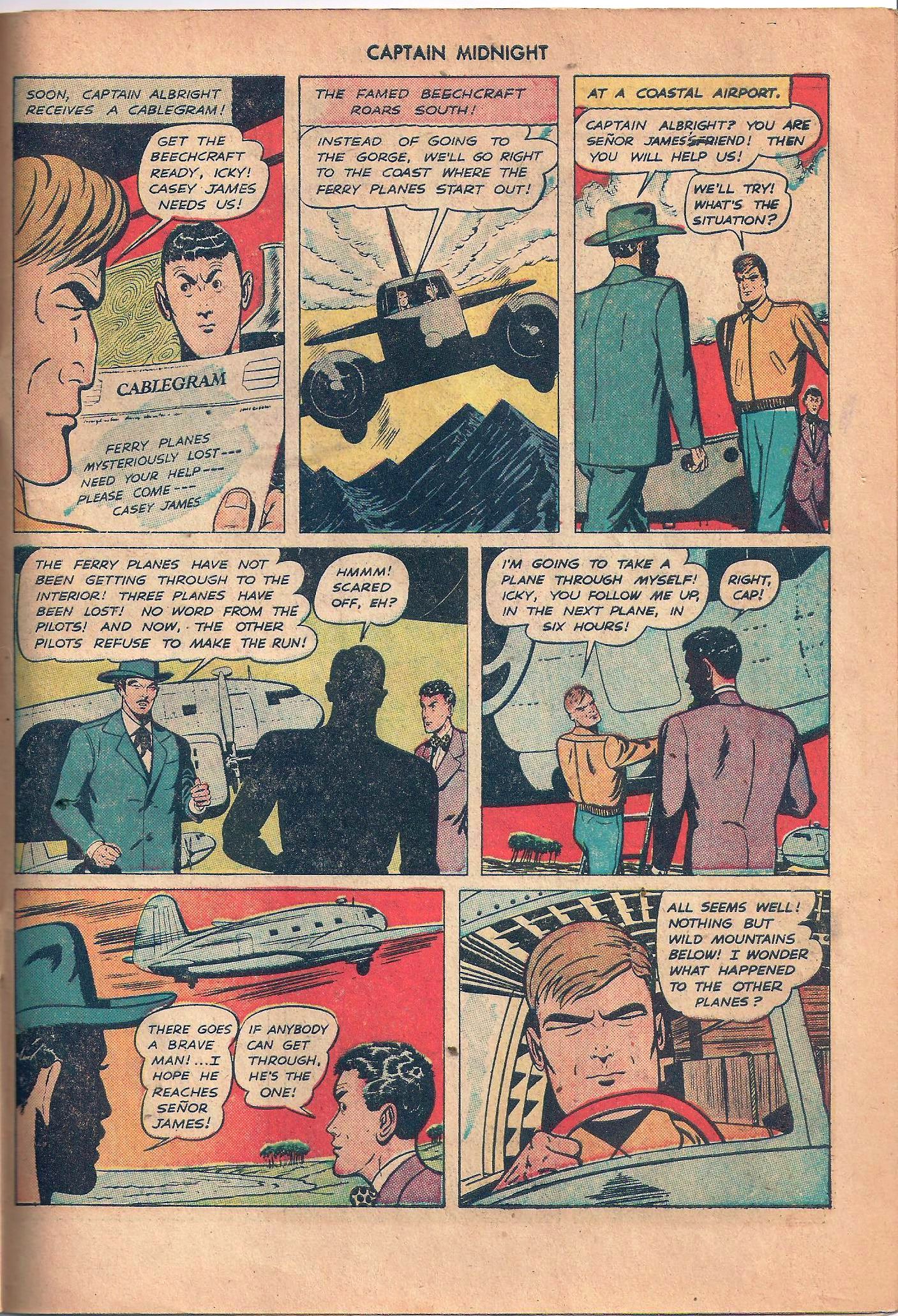 Read online Captain Midnight (1942) comic -  Issue #53 - 43