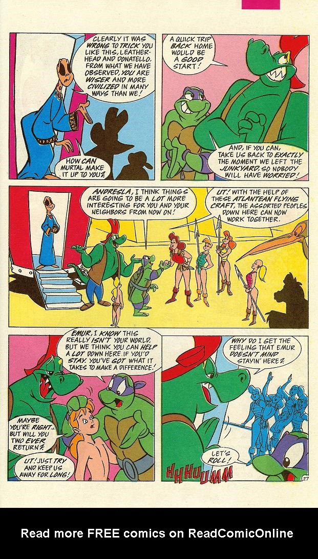 Read online Teenage Mutant Ninja Turtles Presents: Donatello and Leatherhead comic -  Issue #3 - 28