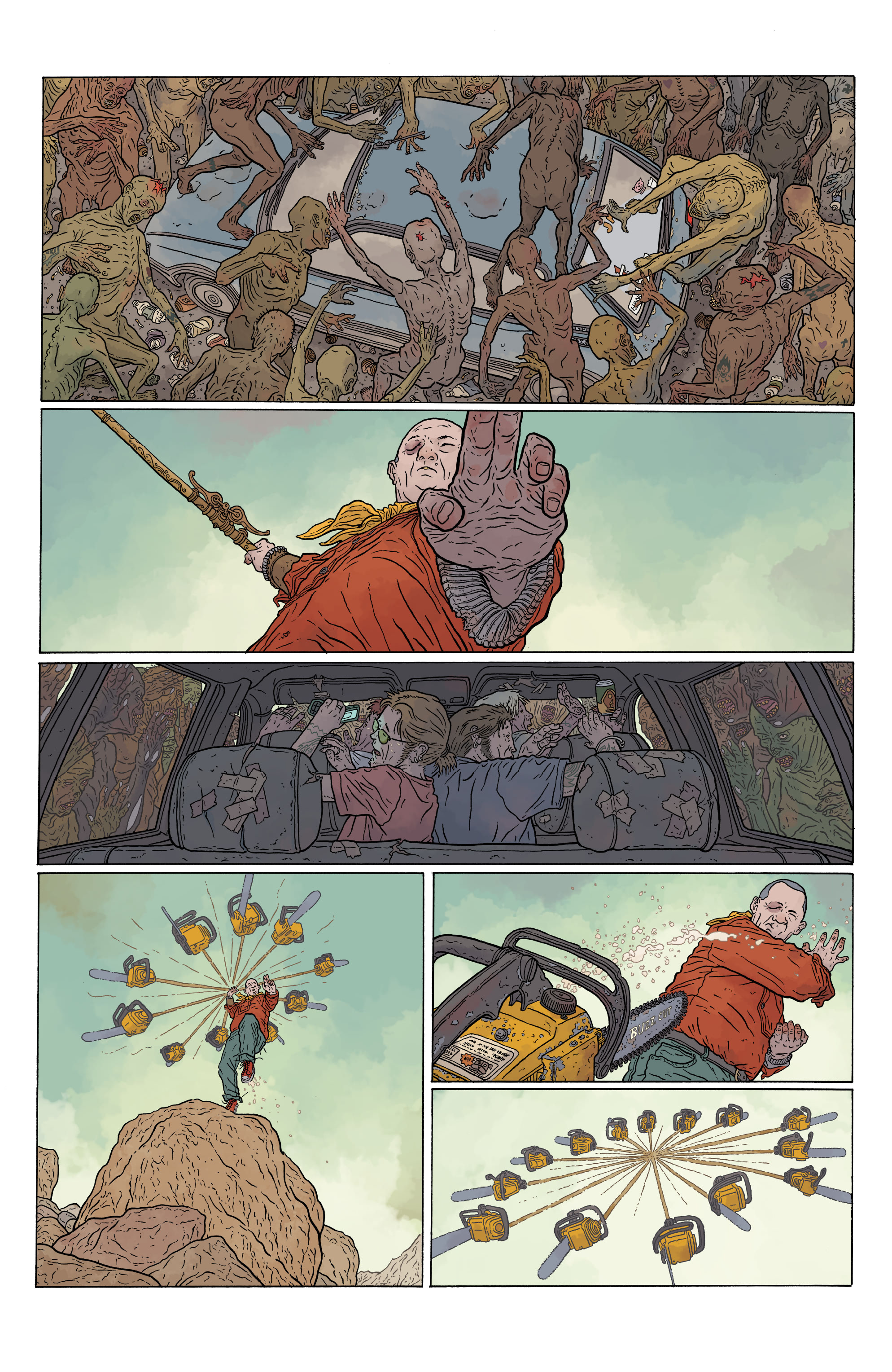 Read online The Shaolin Cowboy: Who'll Stop the Reign? comic -  Issue # _TPB - 24