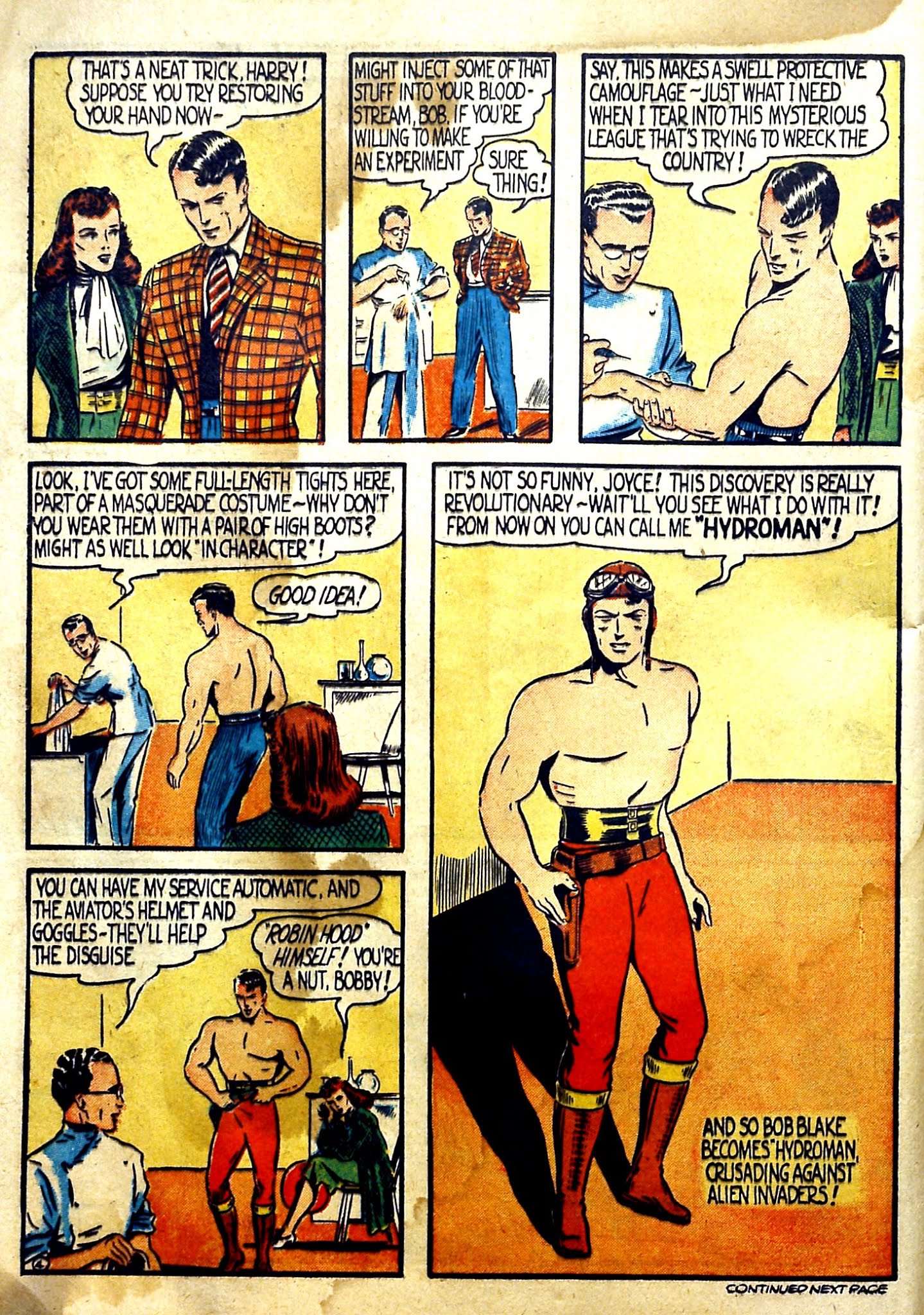 Read online Reg'lar Fellers Heroic Comics comic -  Issue #1 - 7