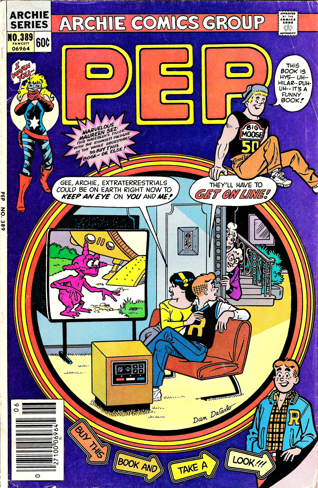 Read online Pep Comics comic -  Issue #389 - 1
