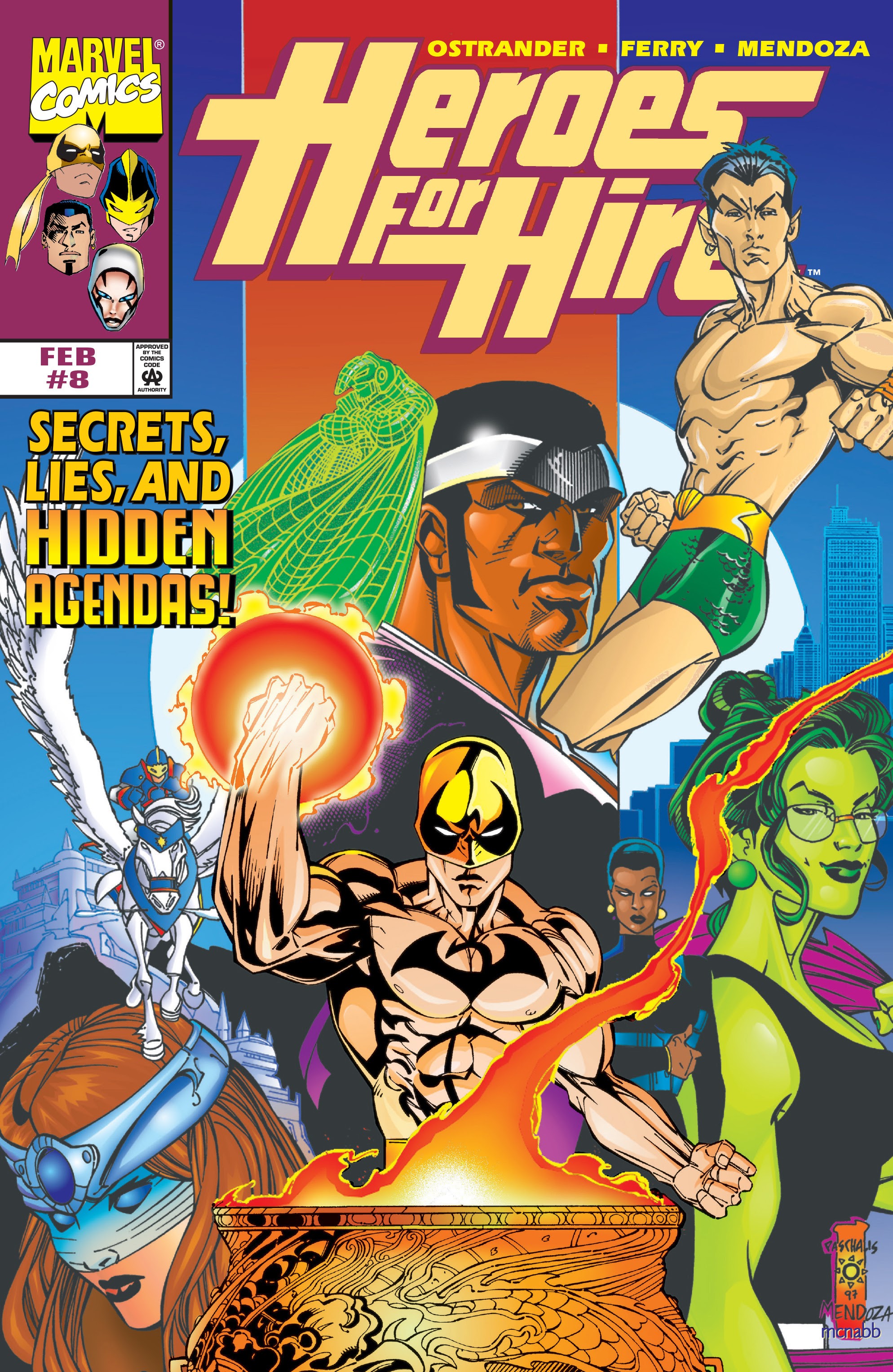 Read online Heroes For Hire (1997) comic -  Issue #8 - 1