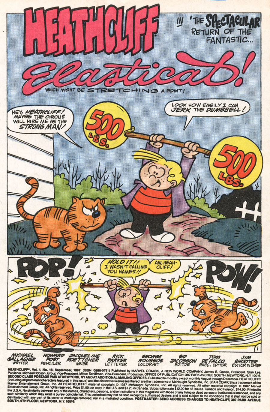 Read online Heathcliff comic -  Issue #18 - 3