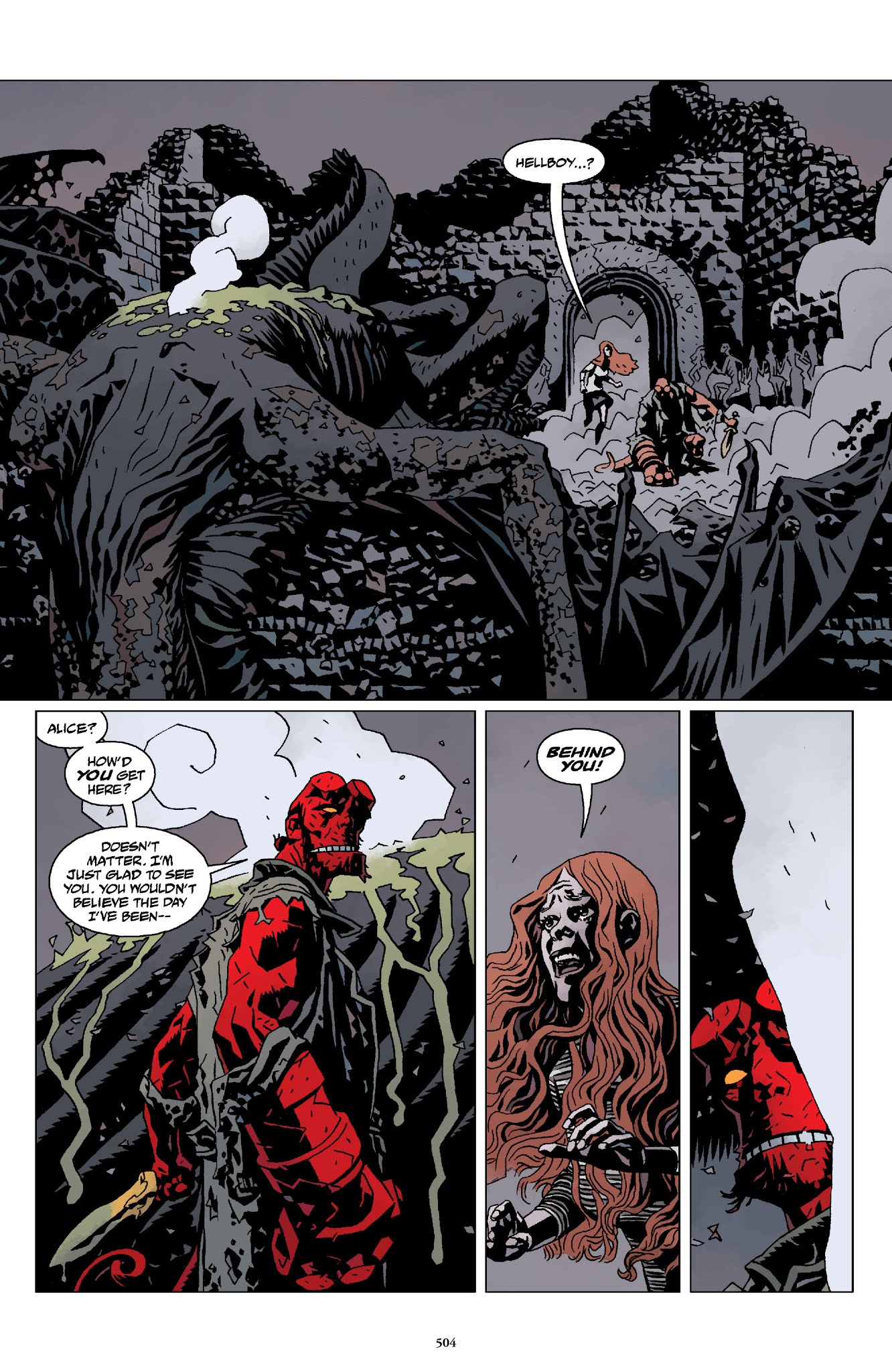 Read online Hellboy Omnibus comic -  Issue # TPB 3 (Part 5) - 105