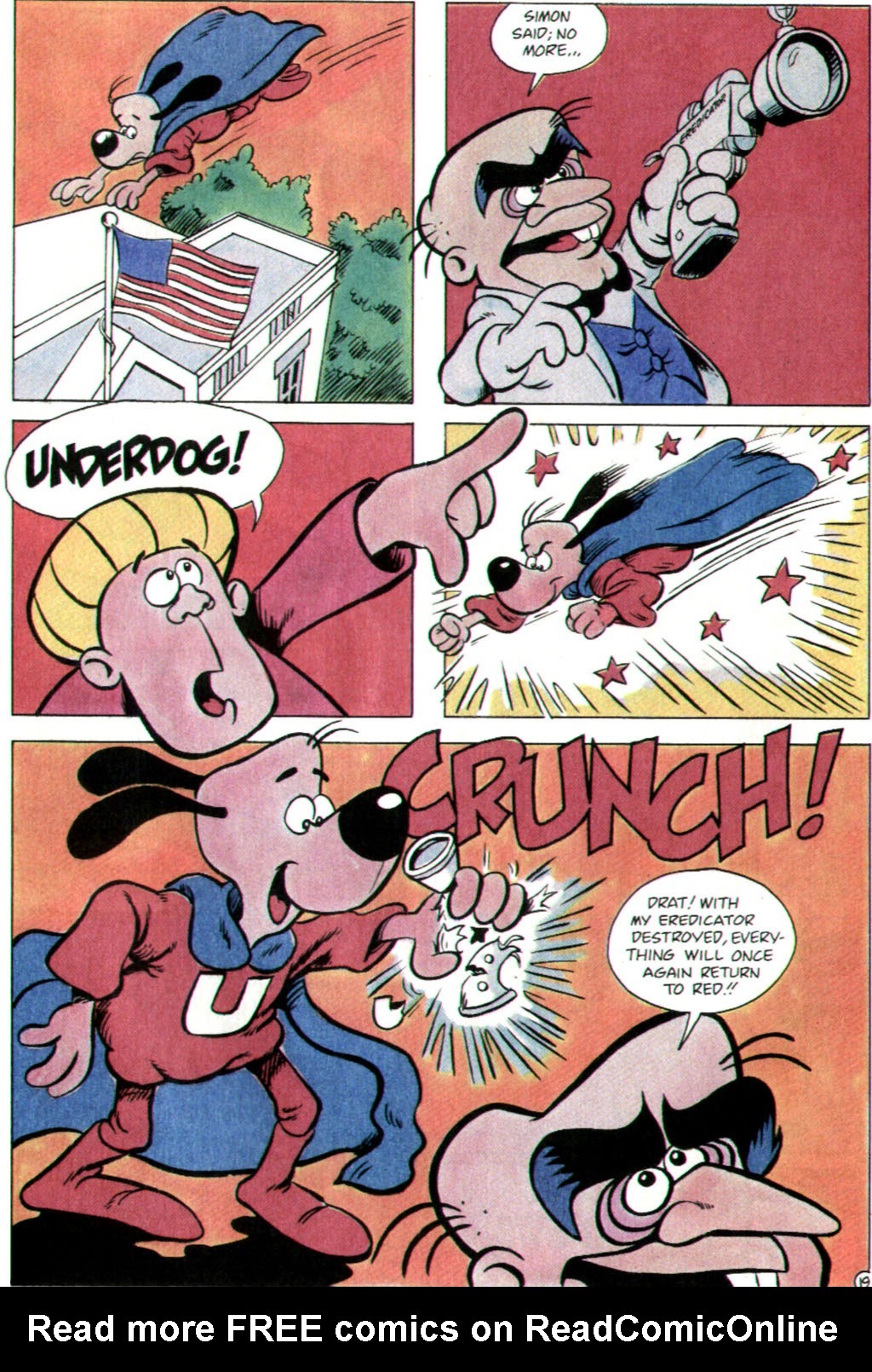 Read online Underdog (1987) comic -  Issue #1 - 21